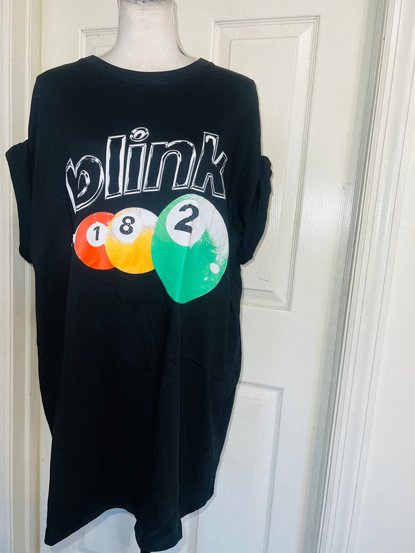 Blink-182 Oversized Distressed Tee