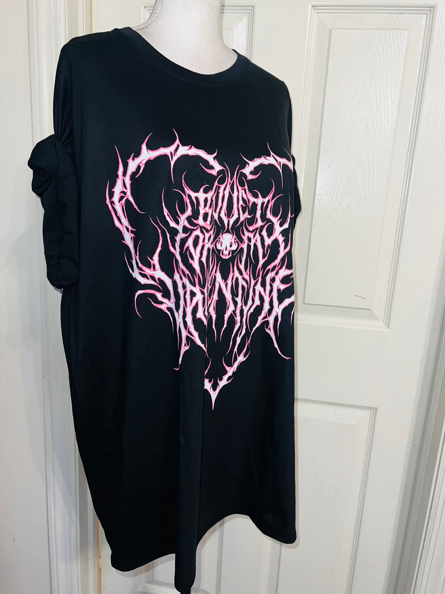 Bullet for my Valentine Oversized Distressed Tee