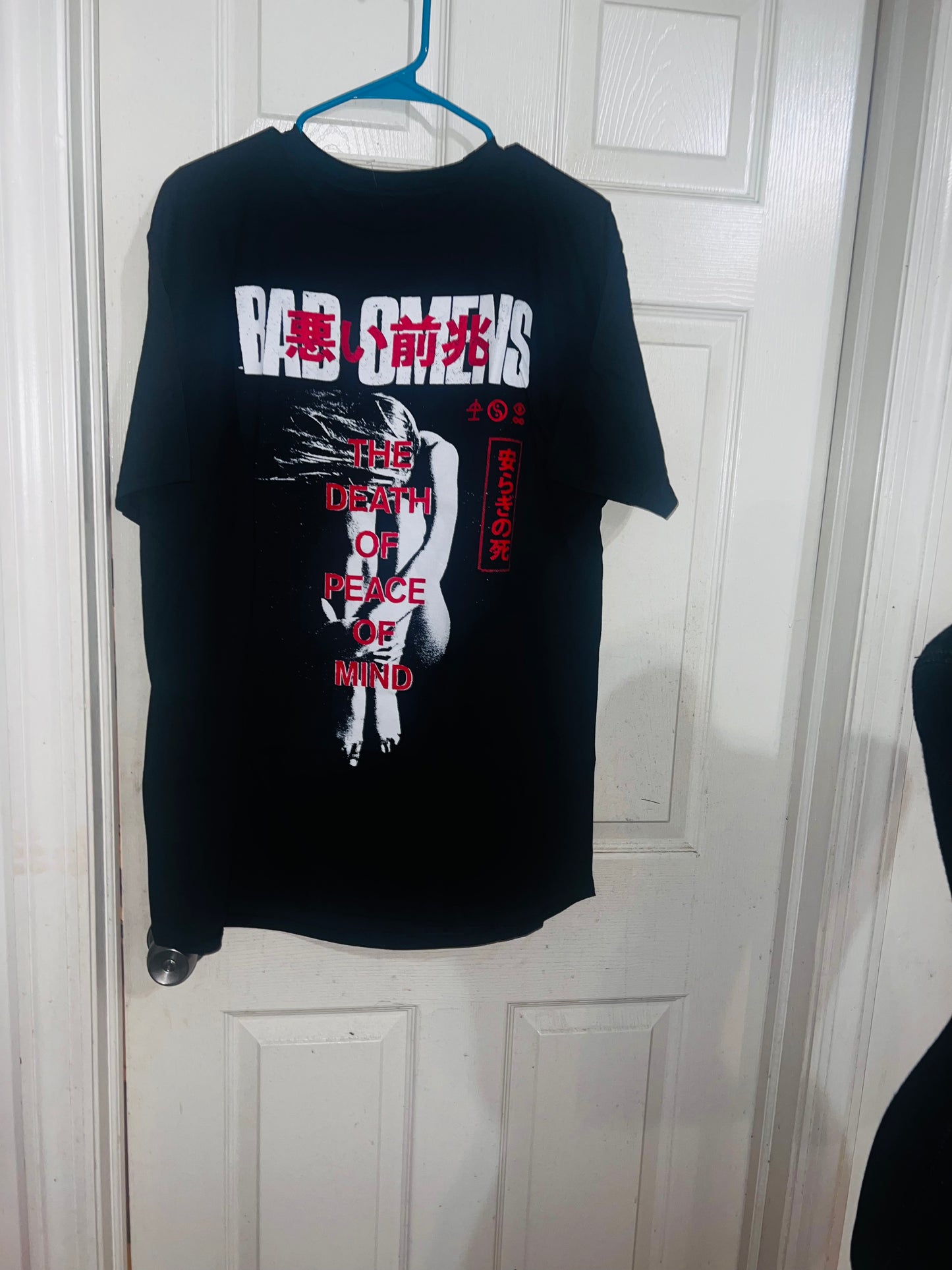 Bad Omens Oversized Distressed Tee