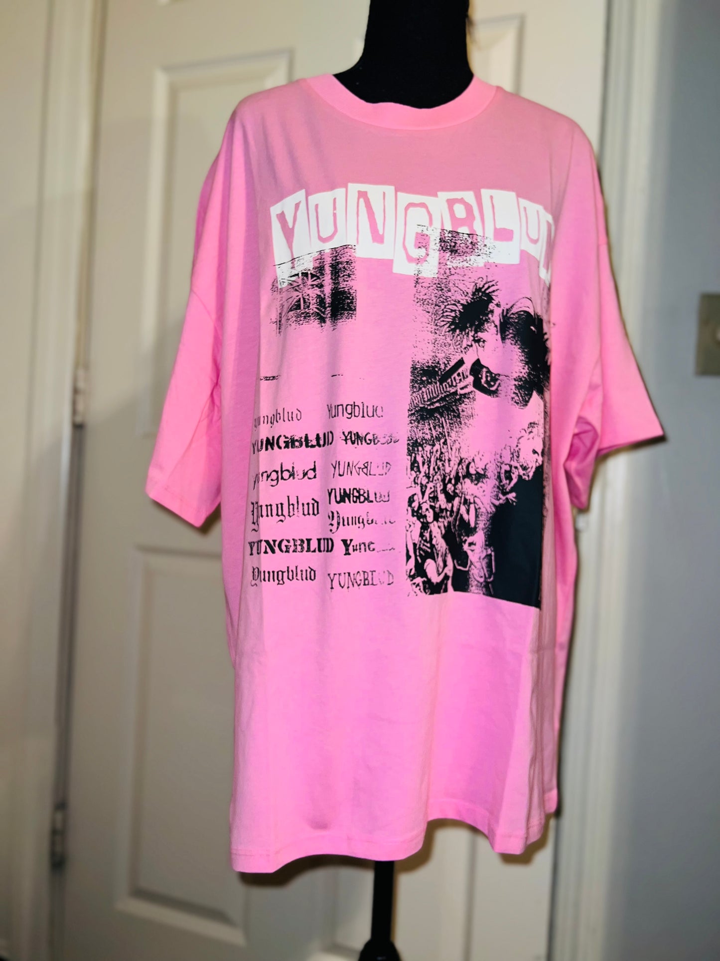 Yungblud Oversized Distressed Tee