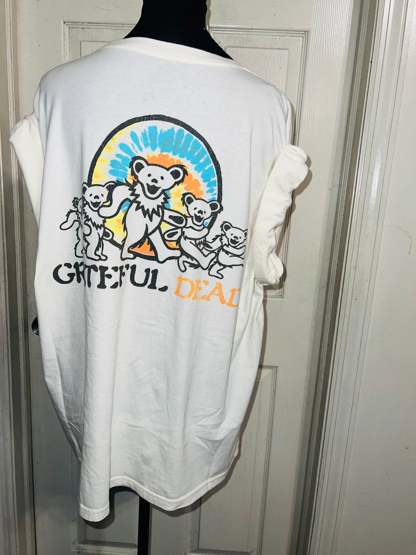 Grateful Dead Double Sided Oversized Distressed Tee
