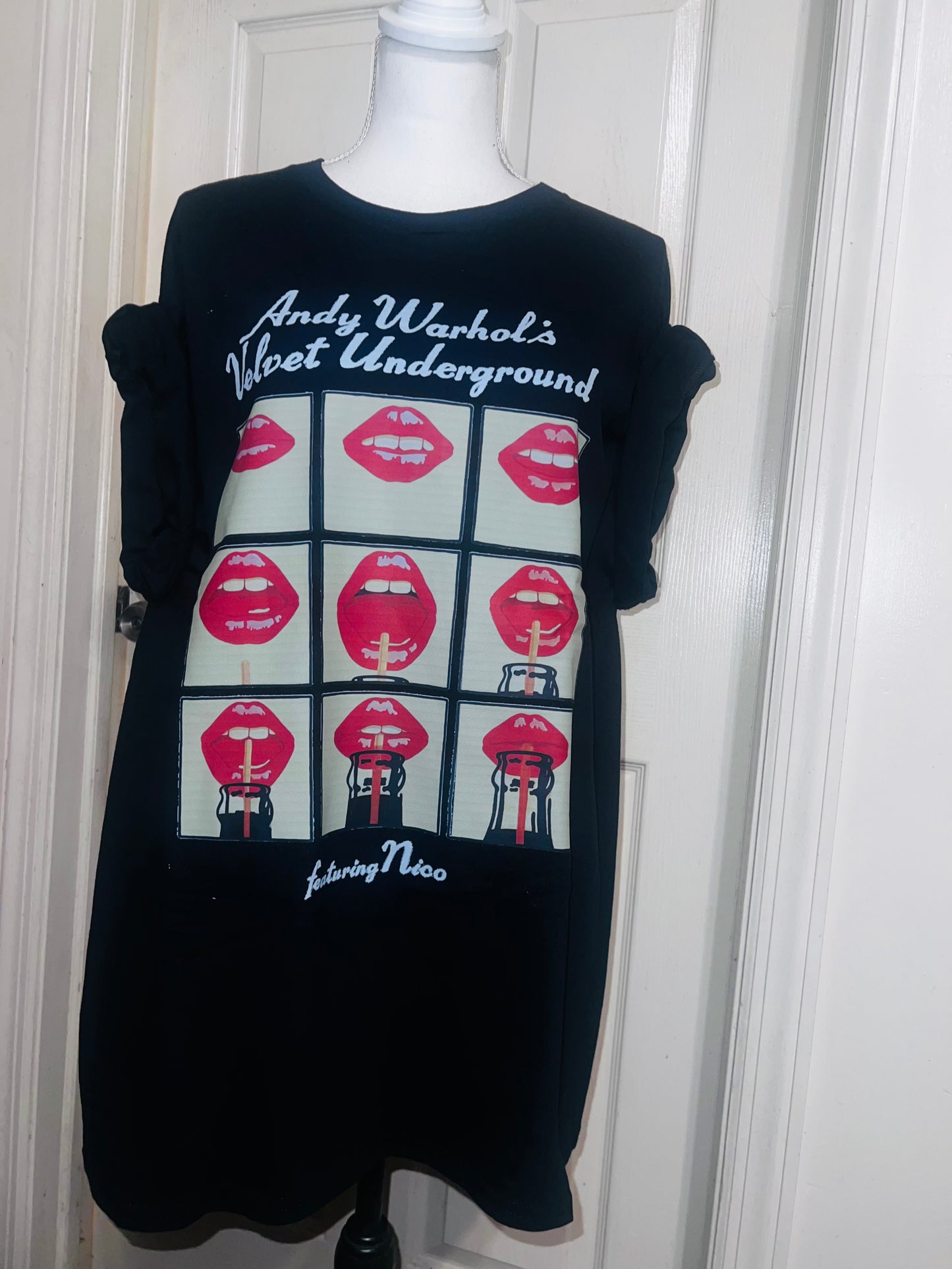 The Velvet Underground and Nico Oversized Distressed Tee