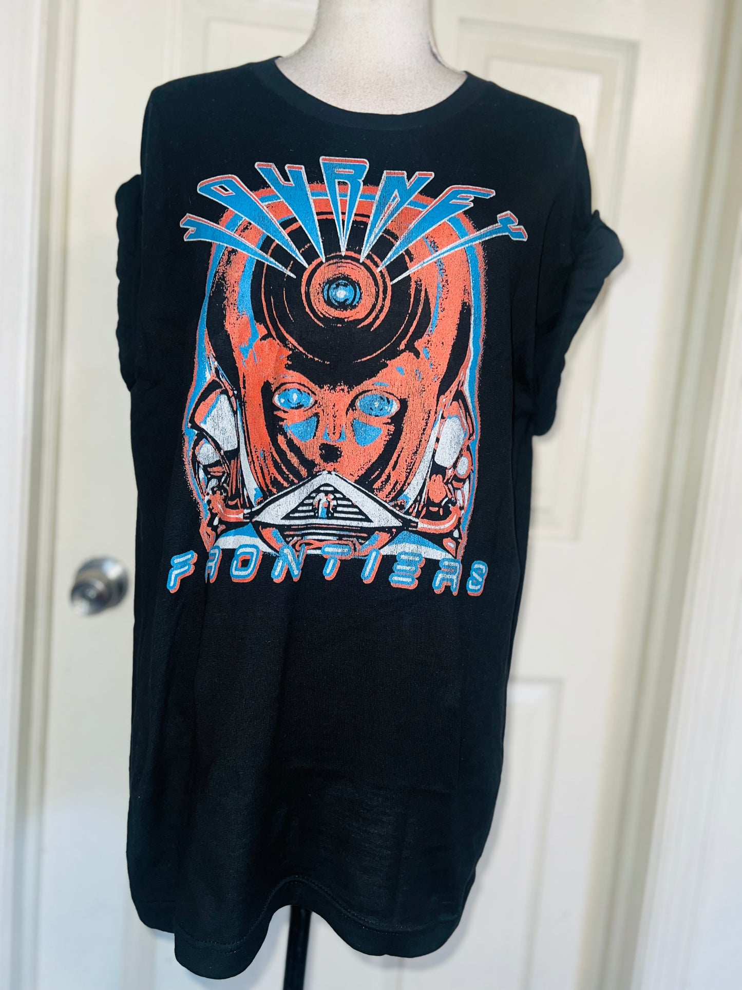 Journey Oversized Distressed Tee