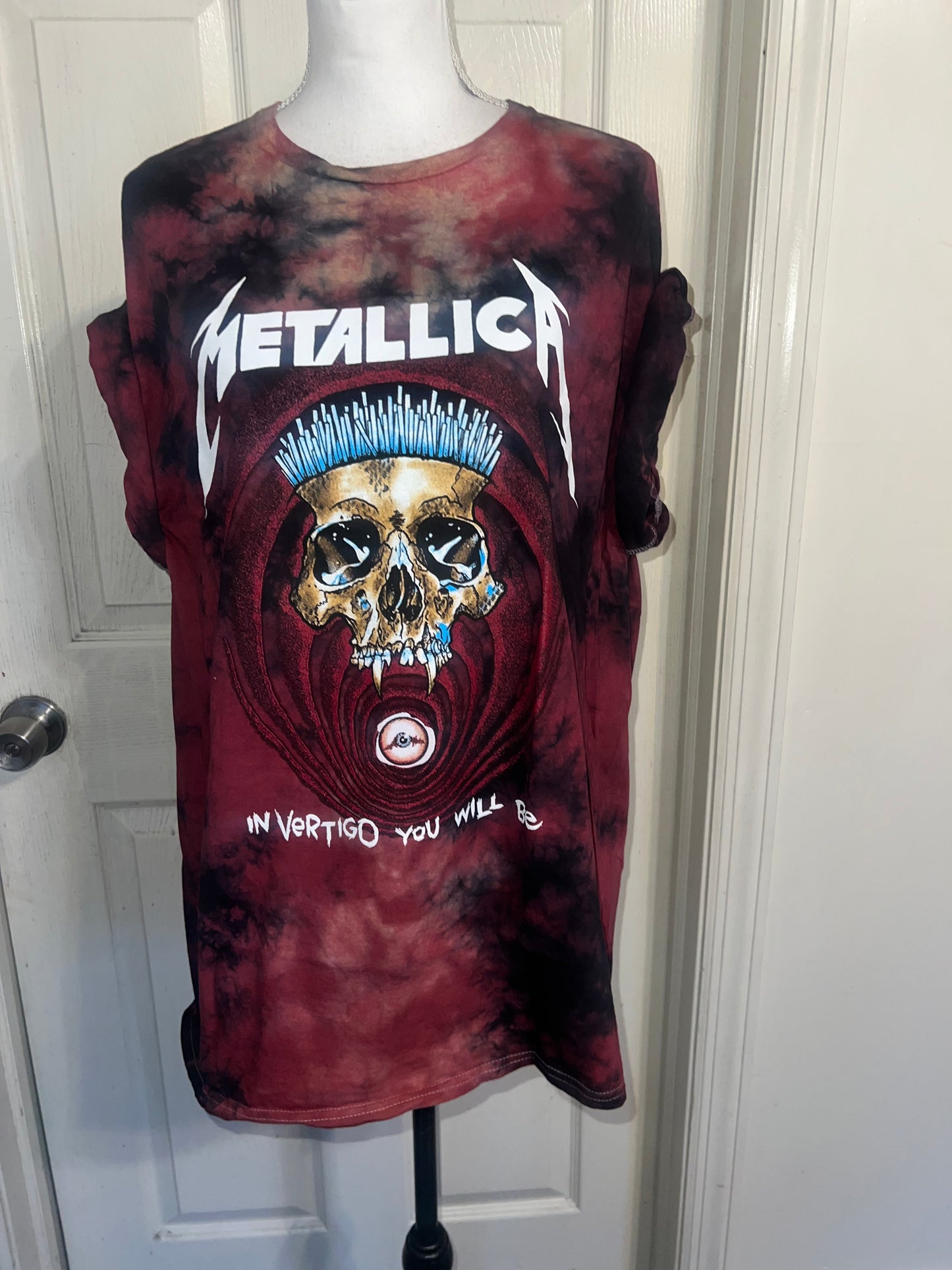 Metallica Oversized Distressed Tee