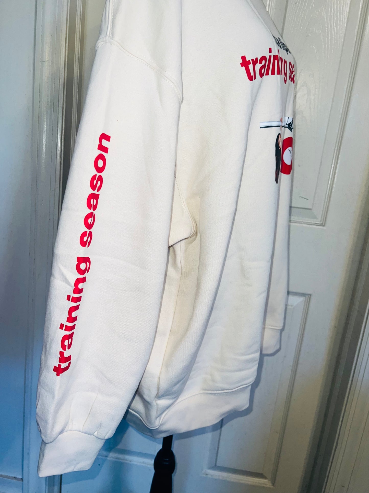 Dua Lipa Oversized Distressed Sweatshirt