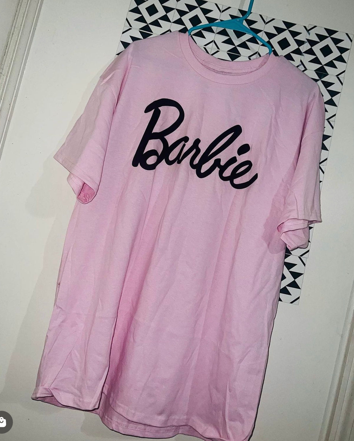 Barbie Oversized Distressed Tee