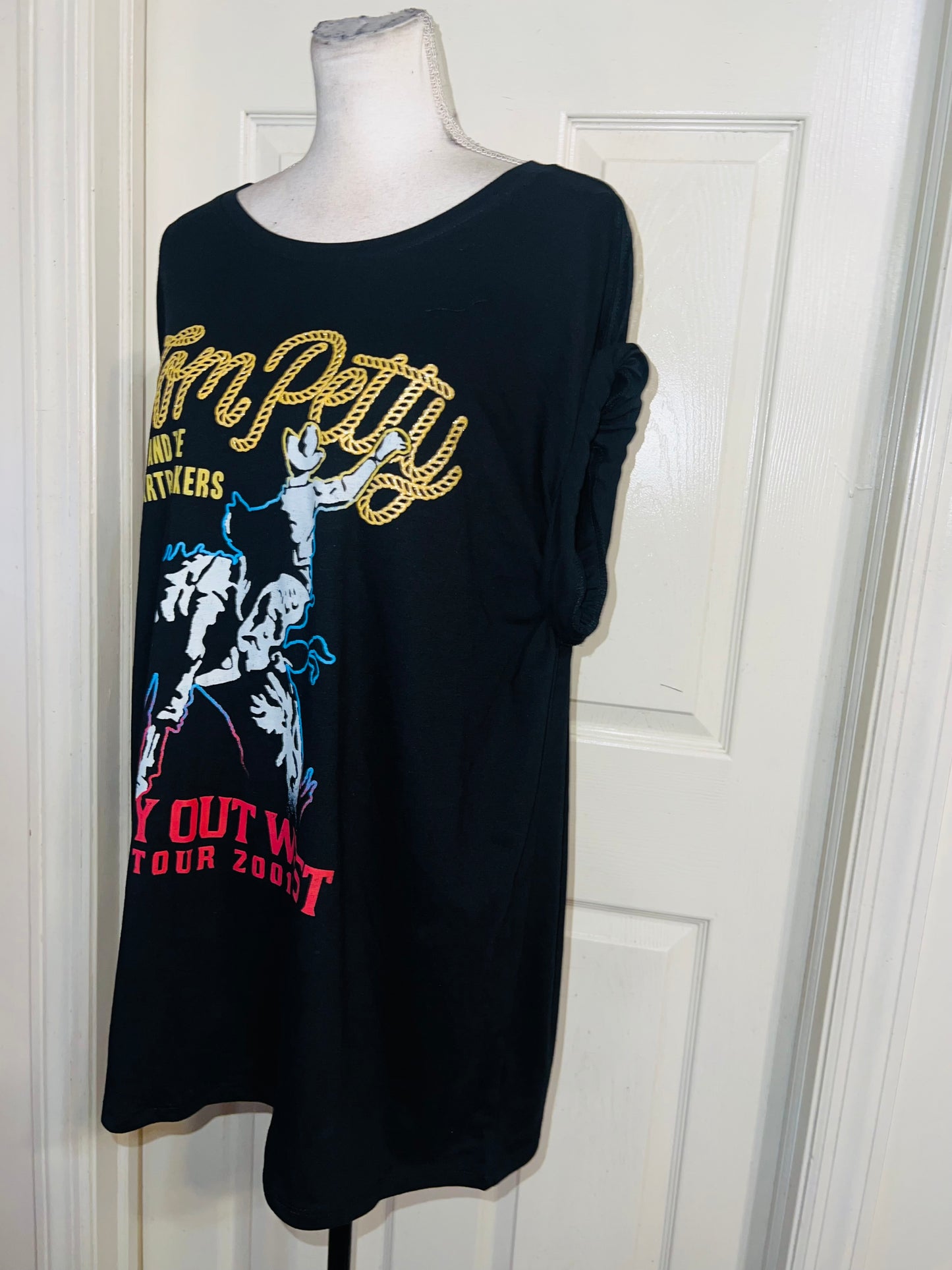 Tom Petty & The Heartbreakers Oversized Distressed Tee