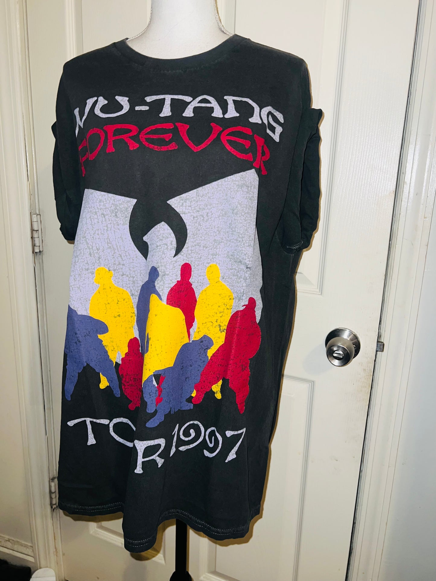 Wu-Tang Clan Oversized Distressed Tee