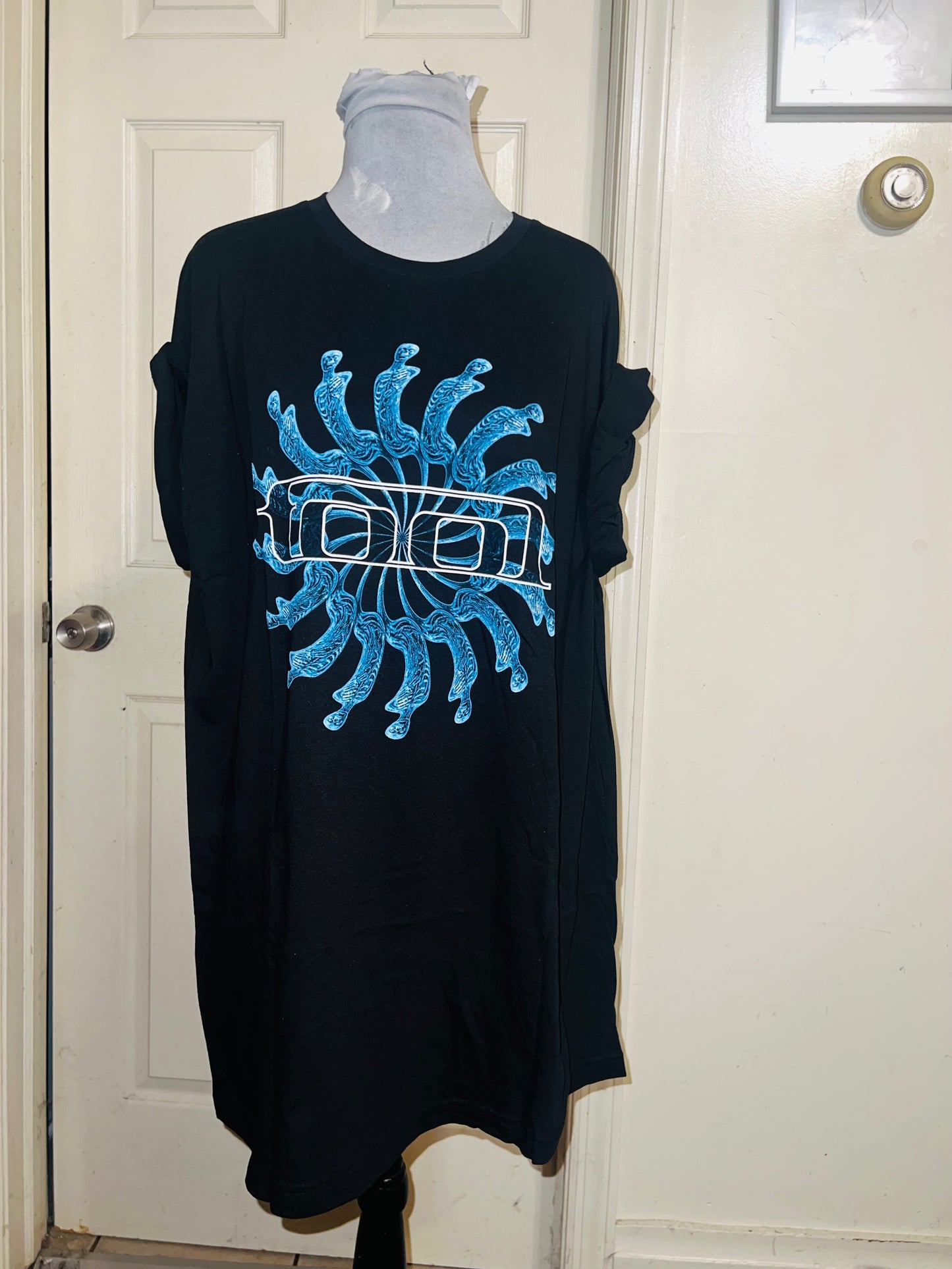 Tool Oversized Distressed Tee