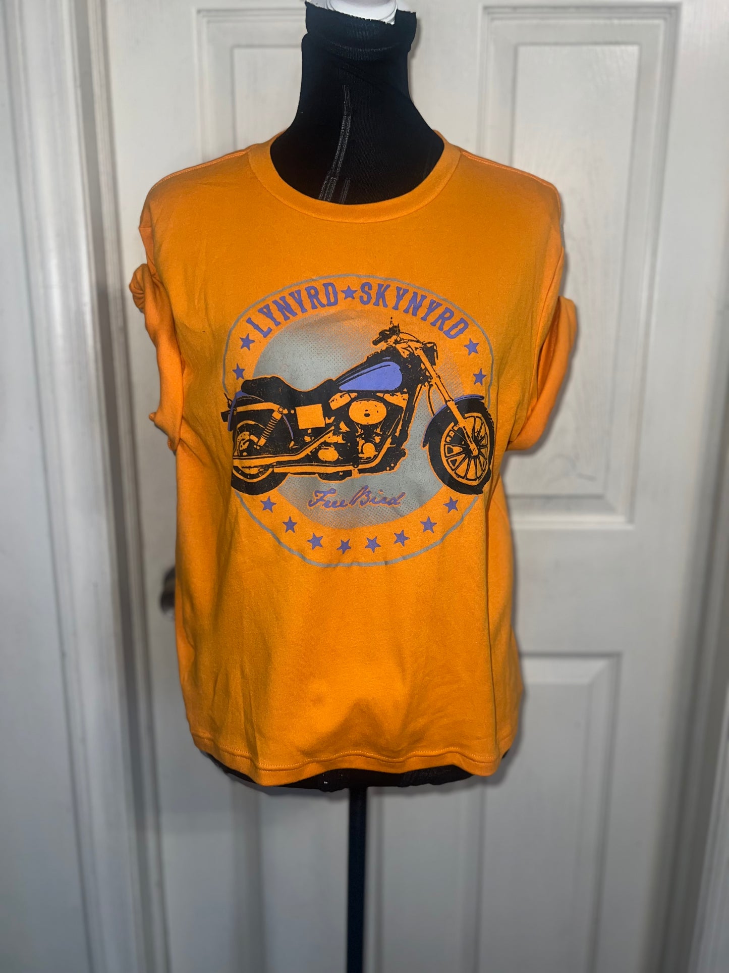 Lynyrd Skynyrd Oversized Distressed Tee
