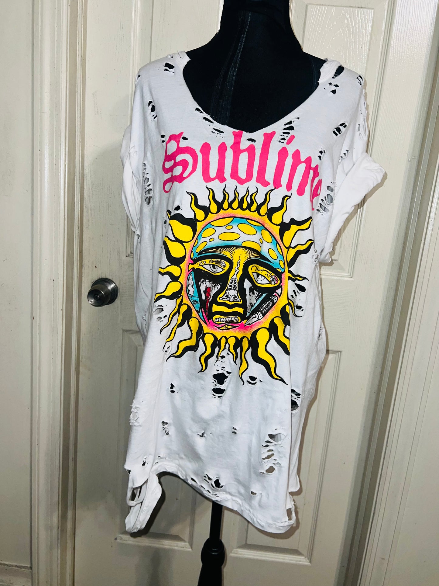 Sublime Oversized Distressed Tee