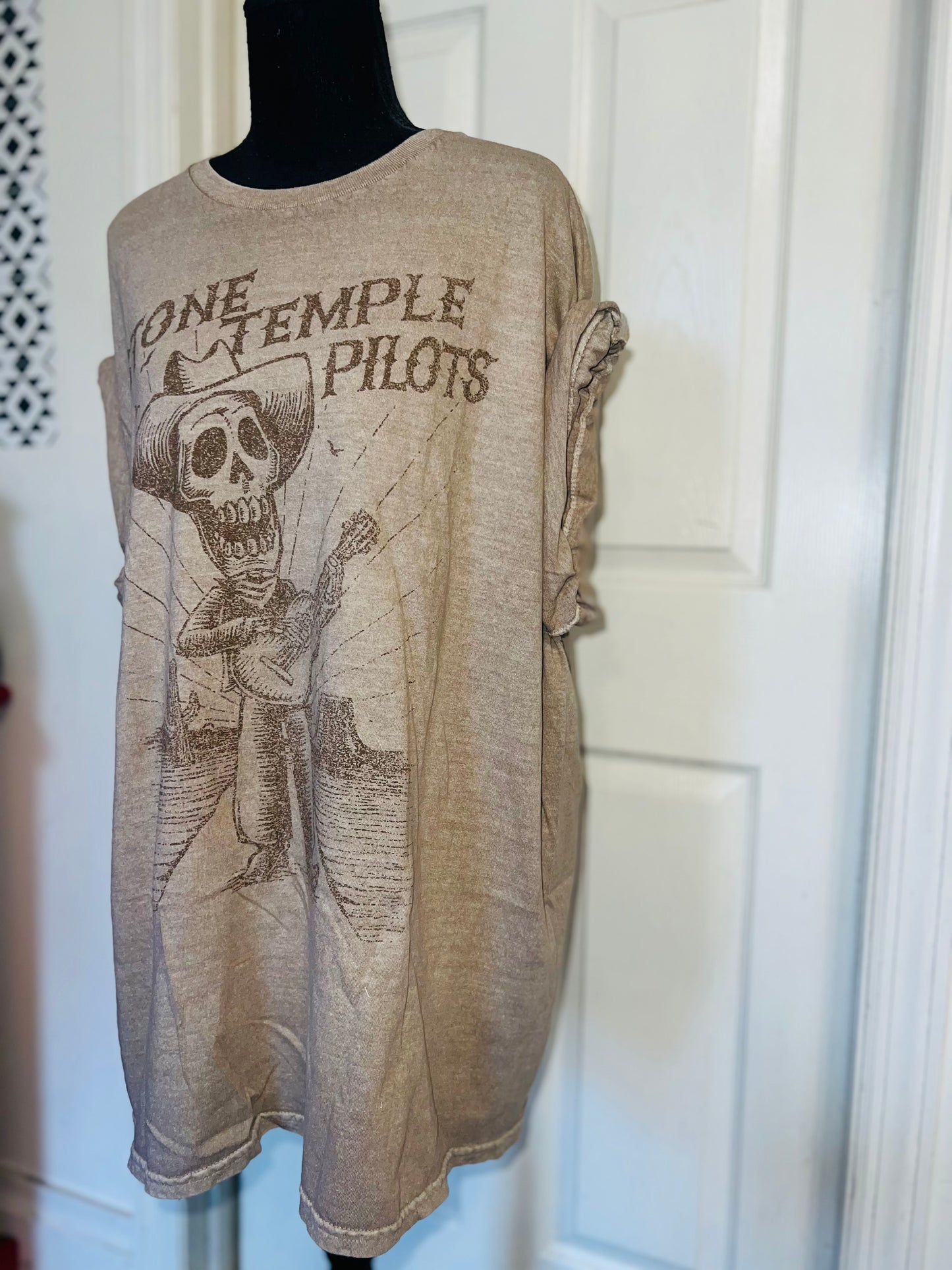 Stone Temple Pilots Oversized Distressed Tee