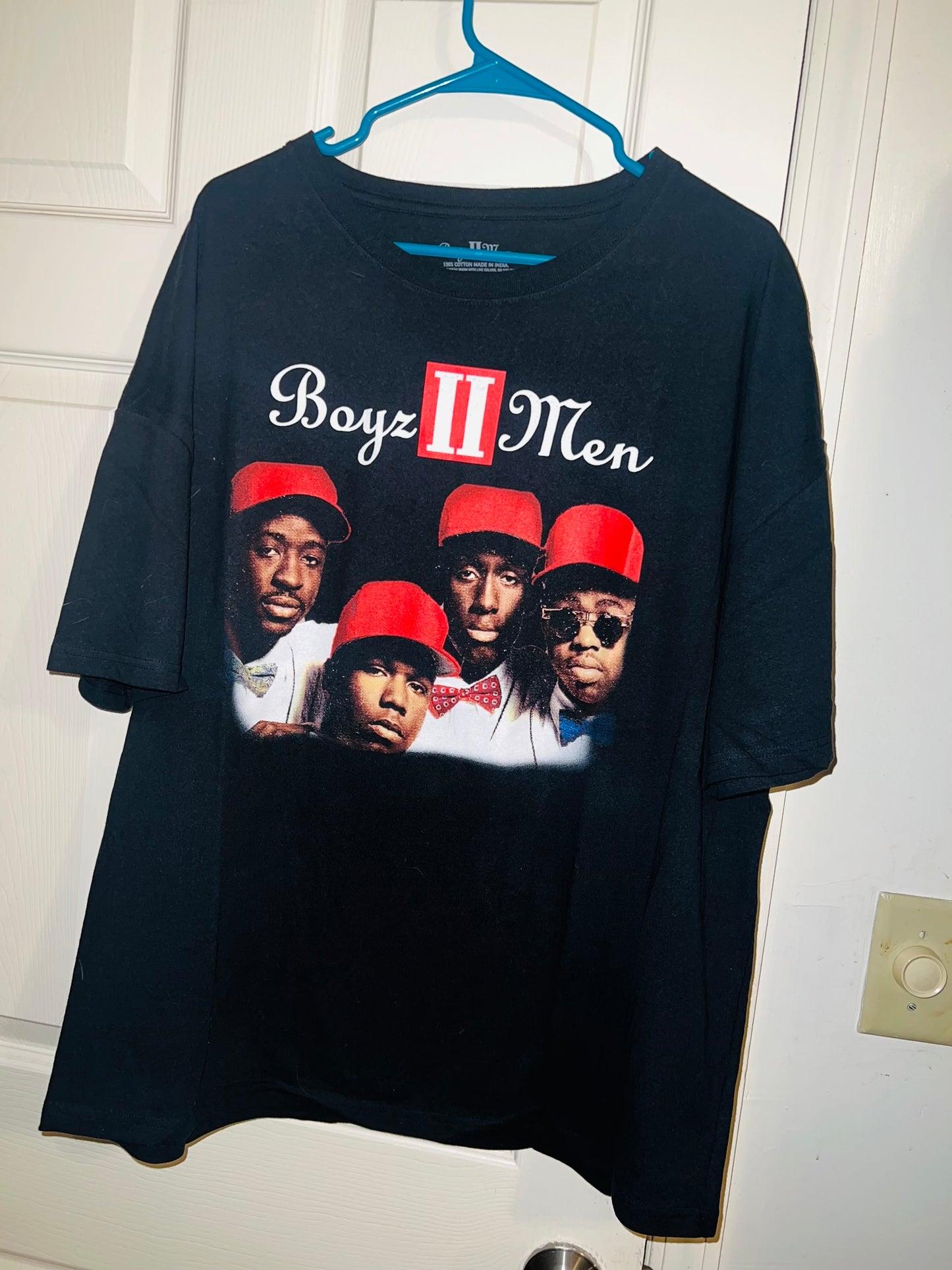 Boyz II Men Oversized Distressed Tee