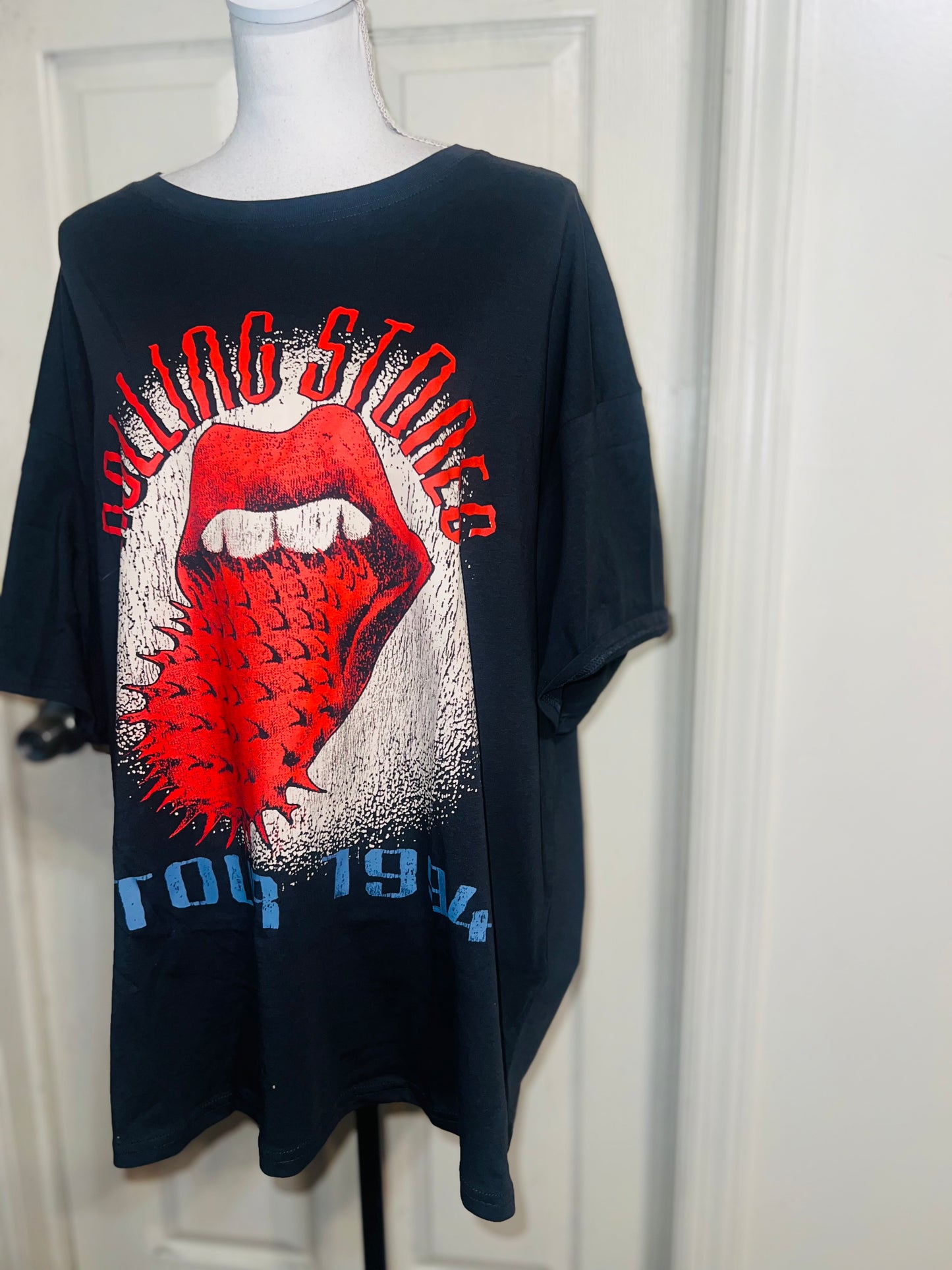 Rolling Stones Oversized Distressed Tee