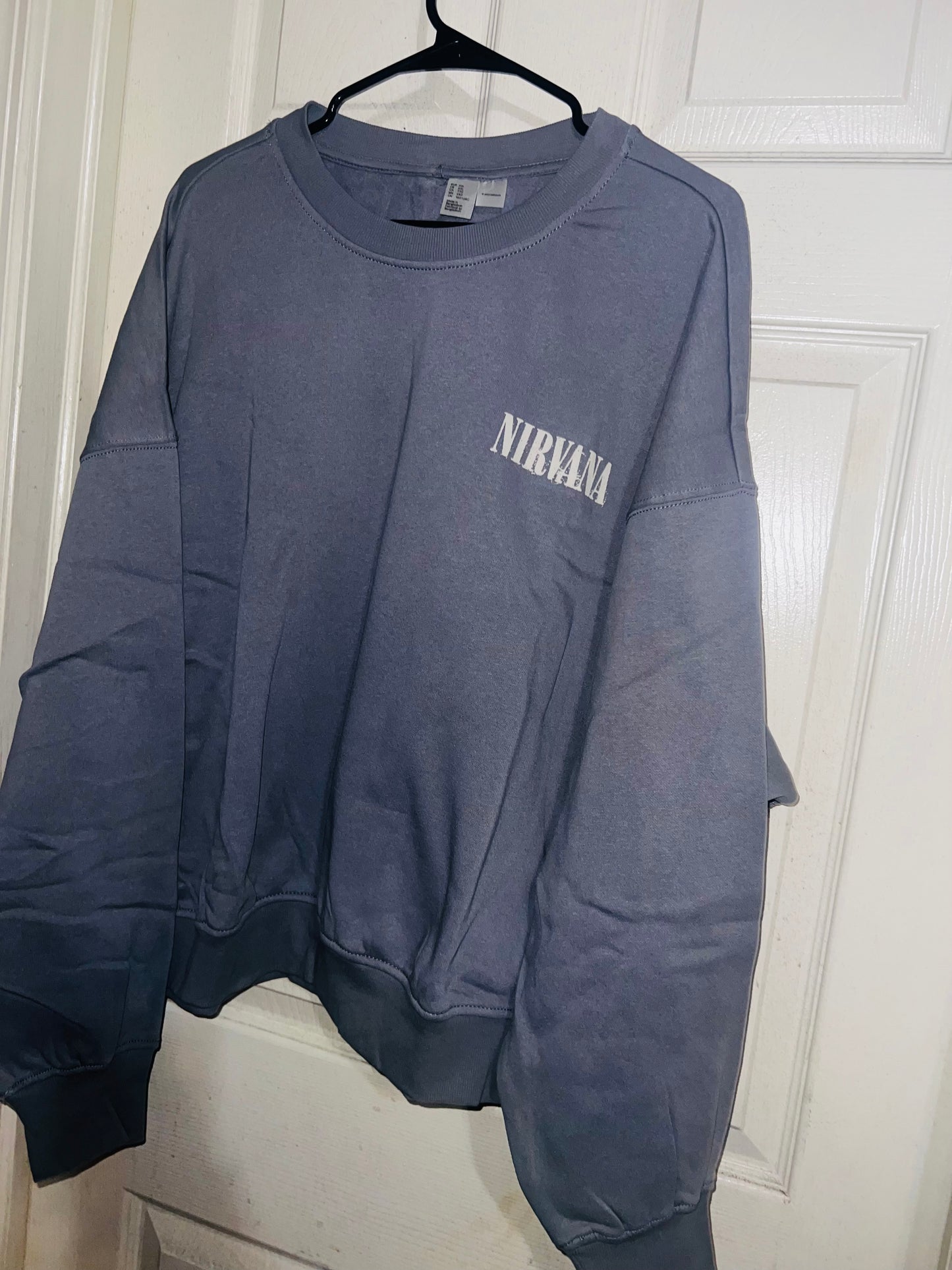 Nirvana Double Sided Oversized Sweatshirt
