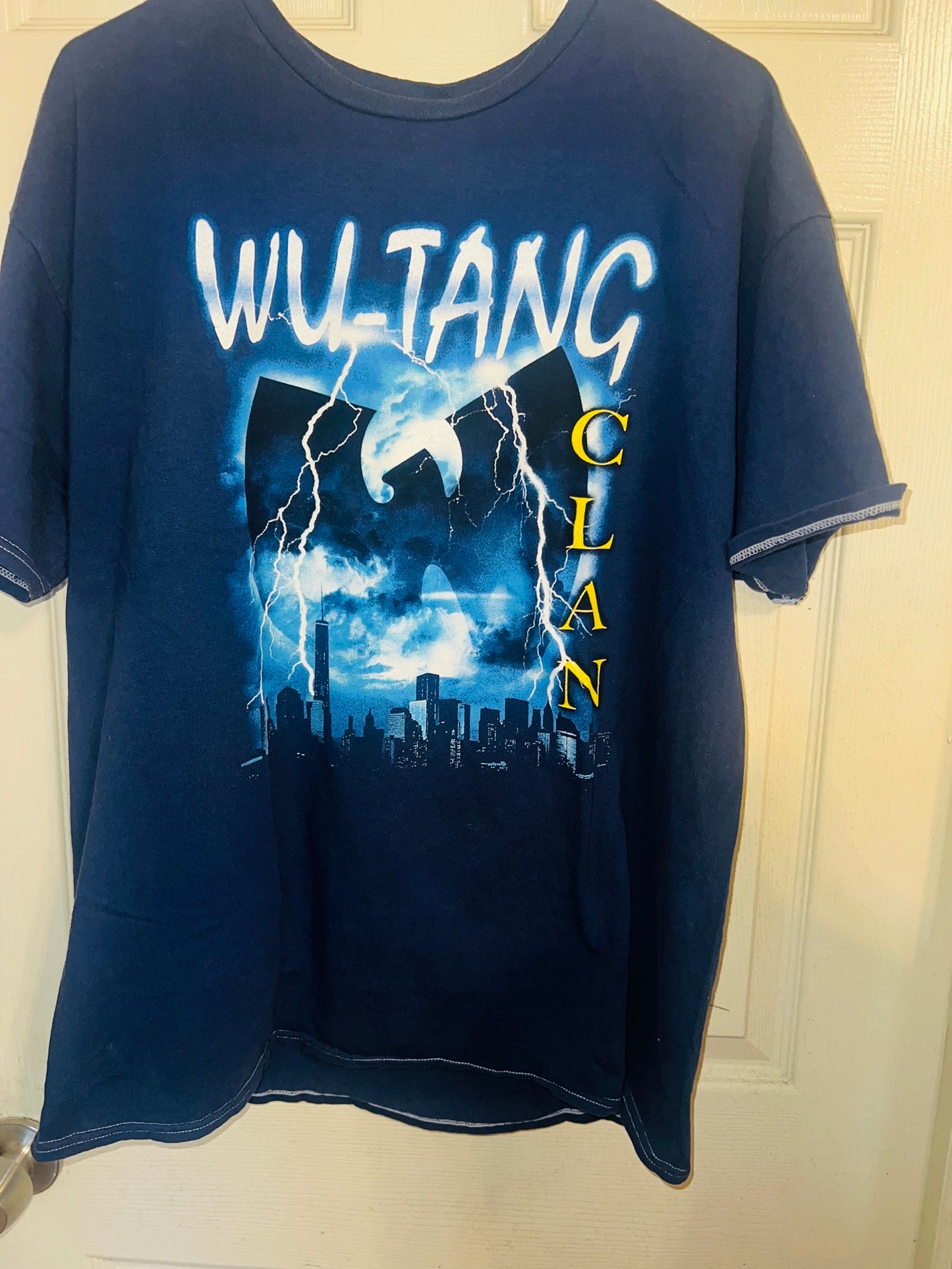 Wu-Tang Clan Oversized Distressed Tee