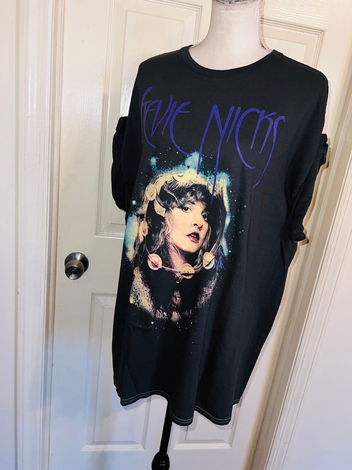 Stevie Nicks Oversized Distressed Tee