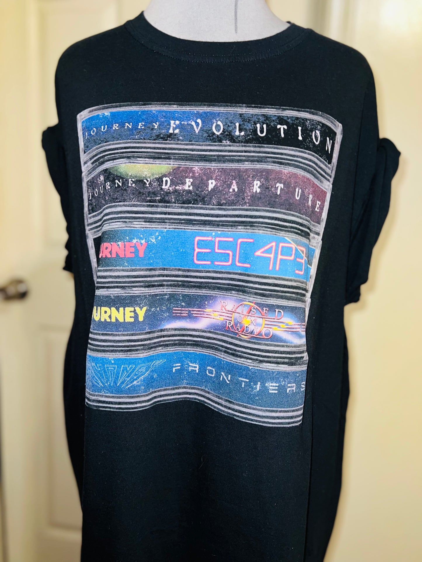 Journey Oversized Distressed Tee