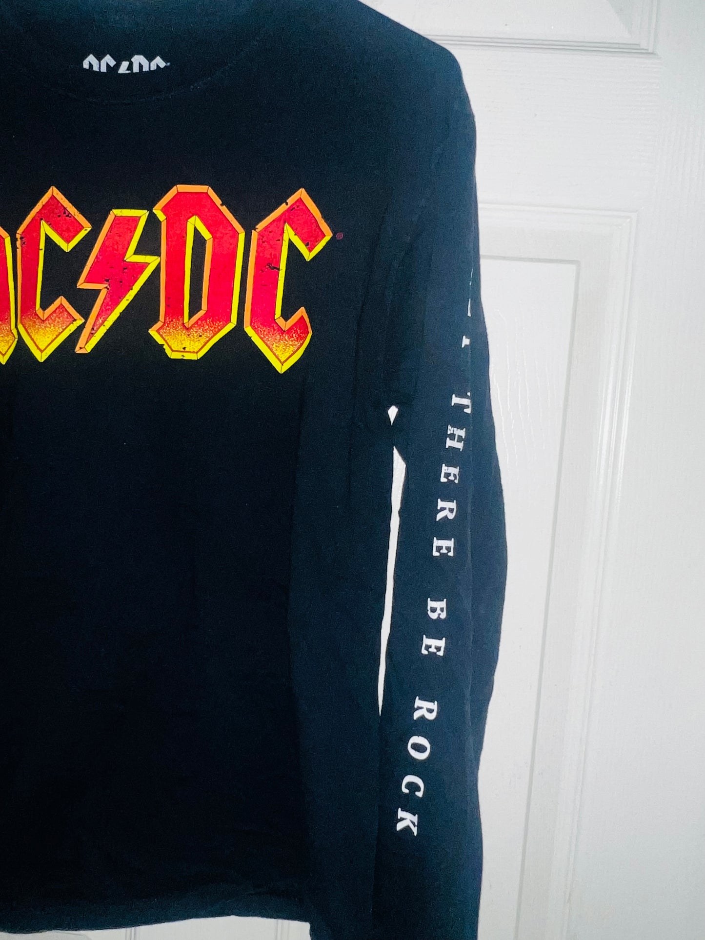 AC/DC Oversized Vintage Long Sleeve Tee