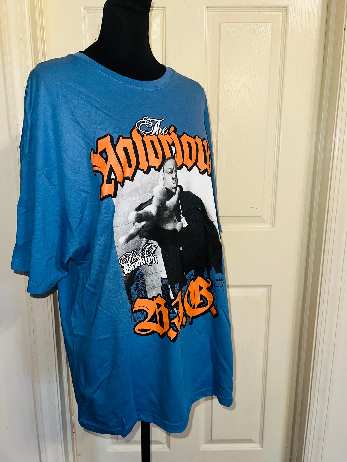 Notorious BIG Oversized Distressed Tee