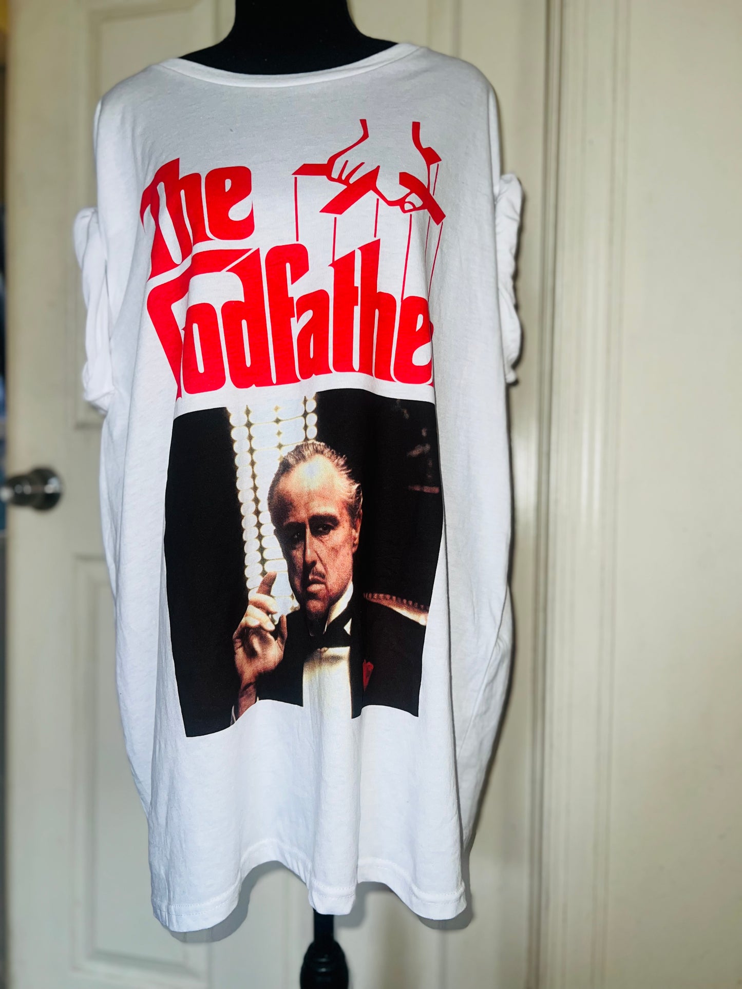 The Godfather Oversized Distressed Tee