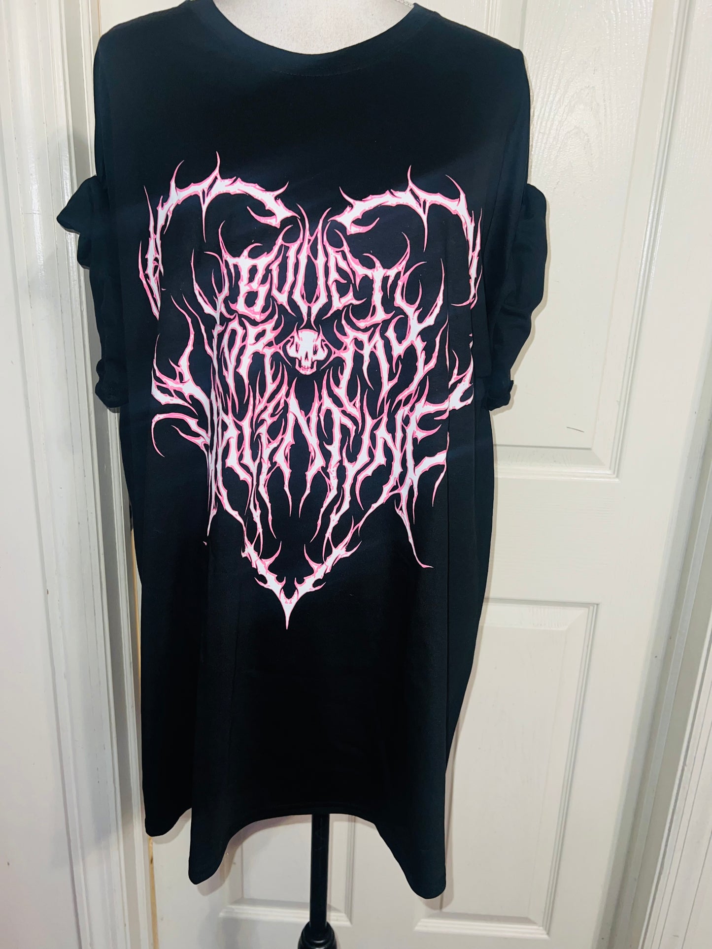 Bullet for my Valentine Oversized Distressed Tee