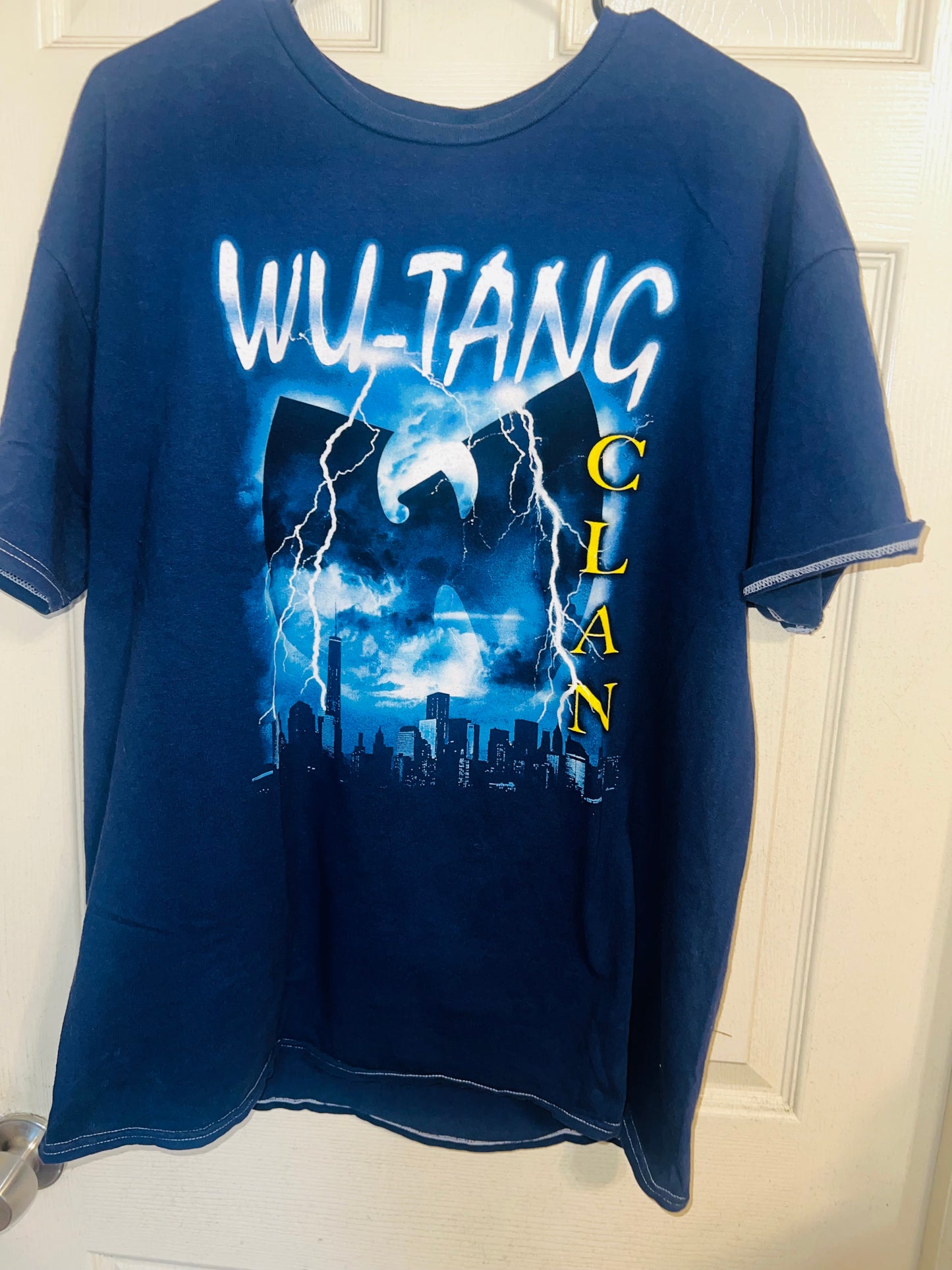 Wu-Tang Clan Oversized Distressed Tee