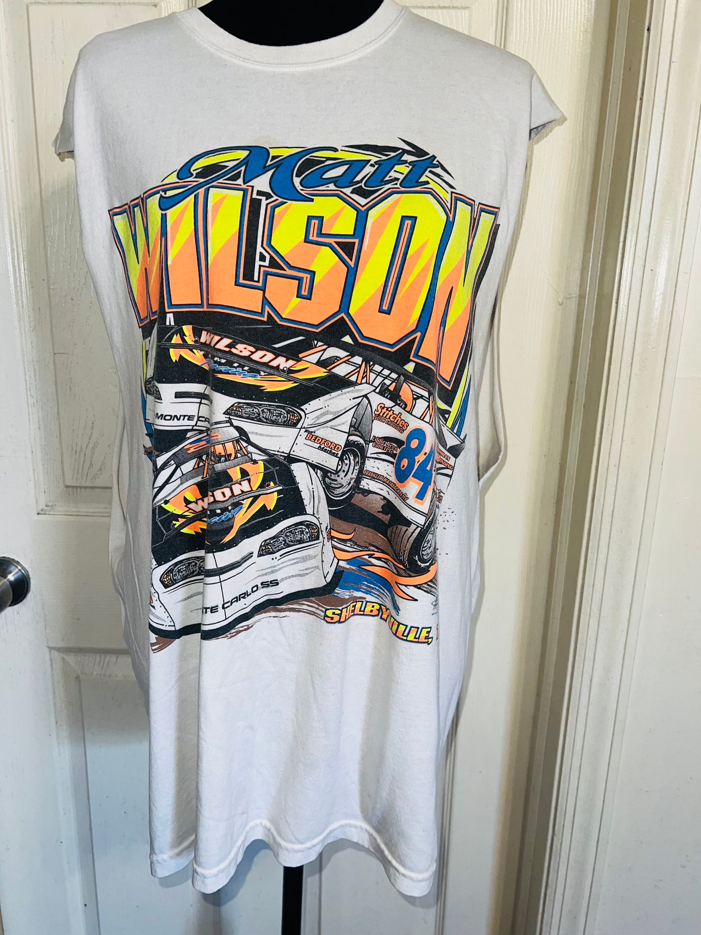Matt Wilson Racing Double Sided Oversized Distressed Tank