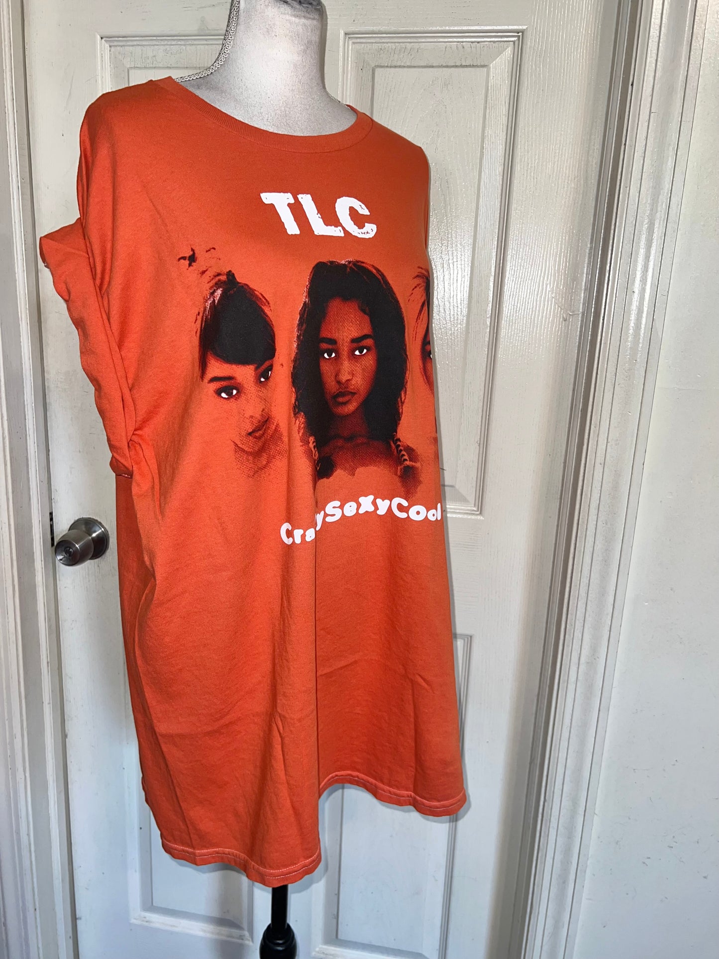 TLC Oversized Distressed Tee