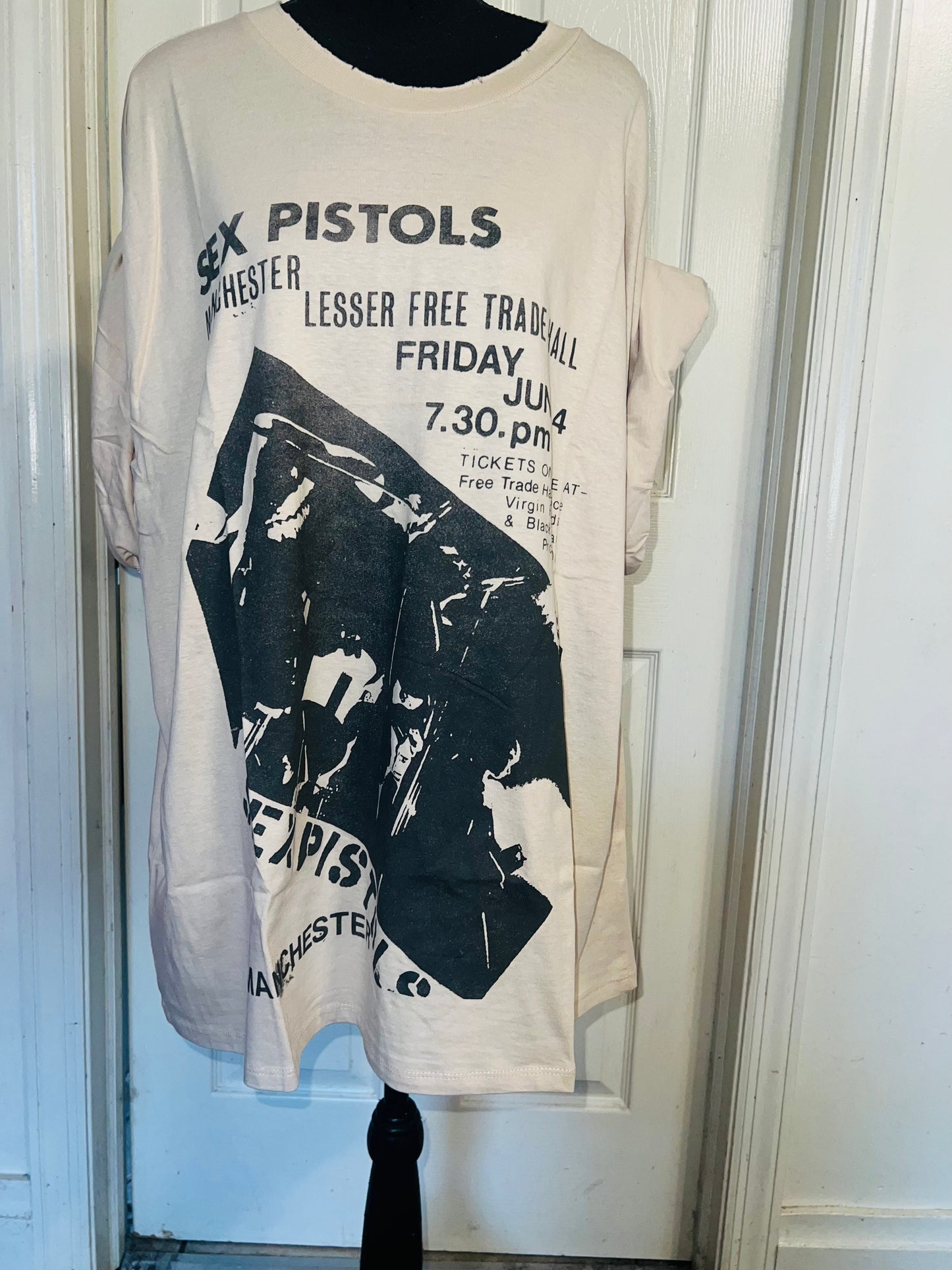 The Sex Pistols Oversized Distressed Tee