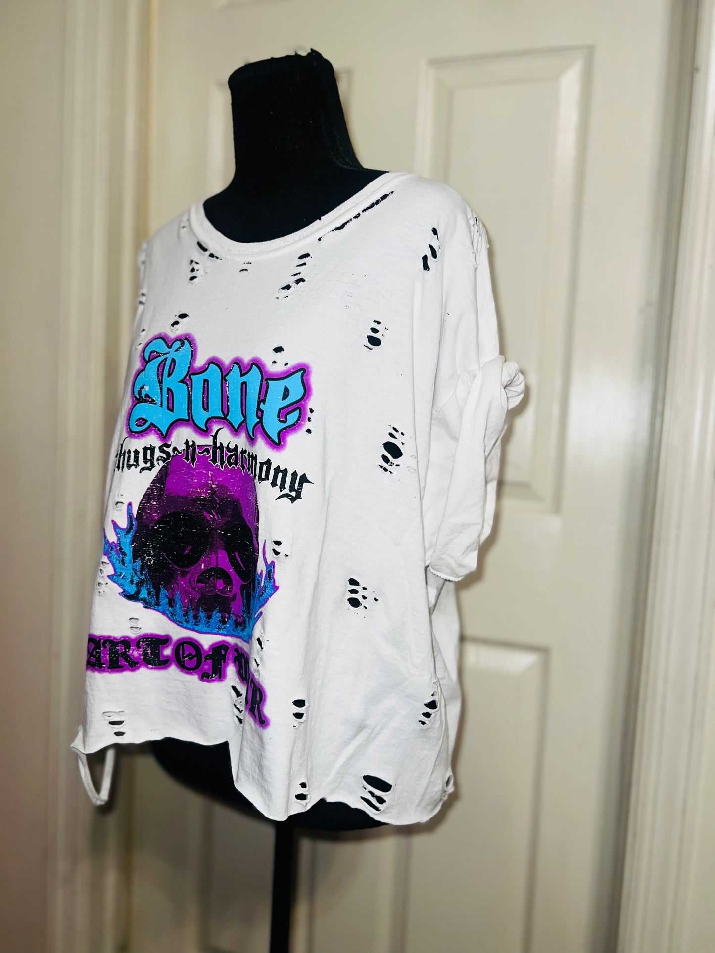 (Copy) Bone Thugs n Harmony Double Sided Oversized Distressed Tee