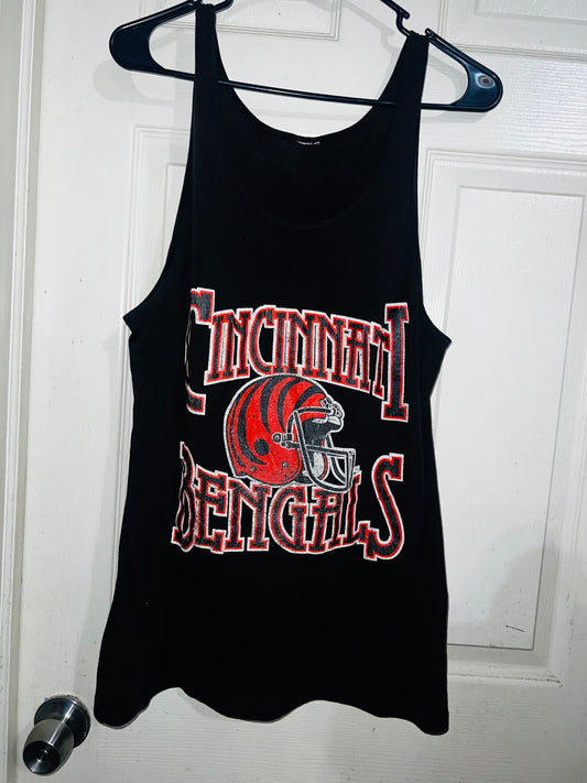 Cincinnati Bengals Vintage Oversized Tank