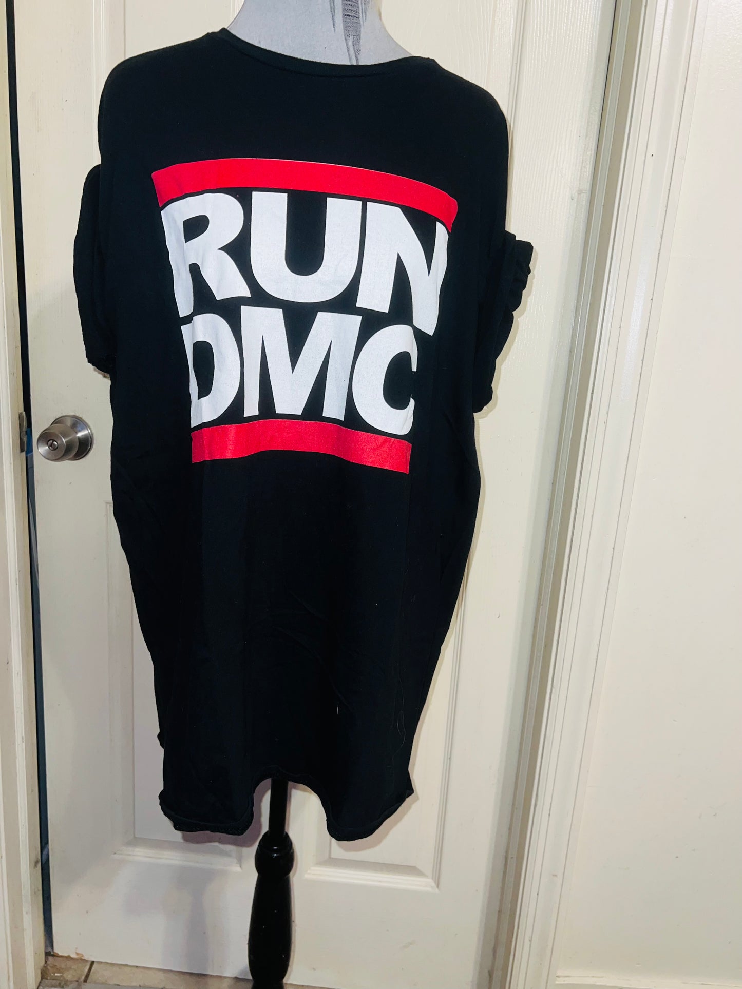 Run DMC Oversized Distressed Tee