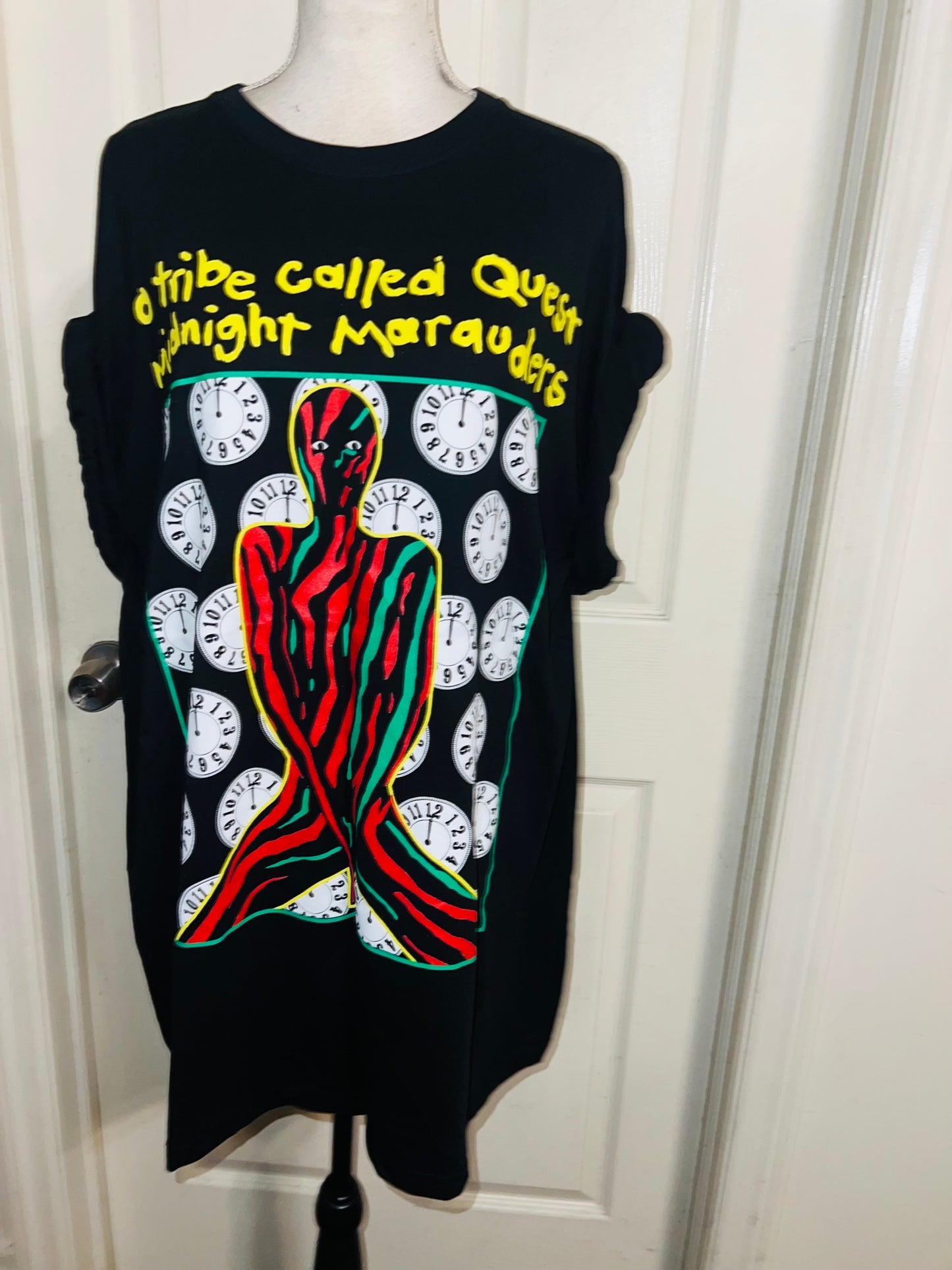 A Tribe Called Quest Oversized Distressed Tee