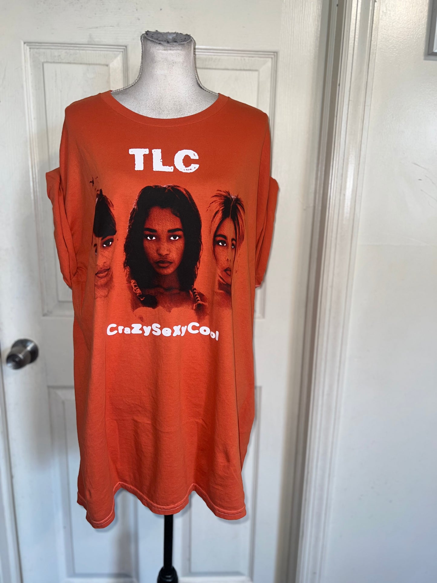TLC Oversized Distressed Tee