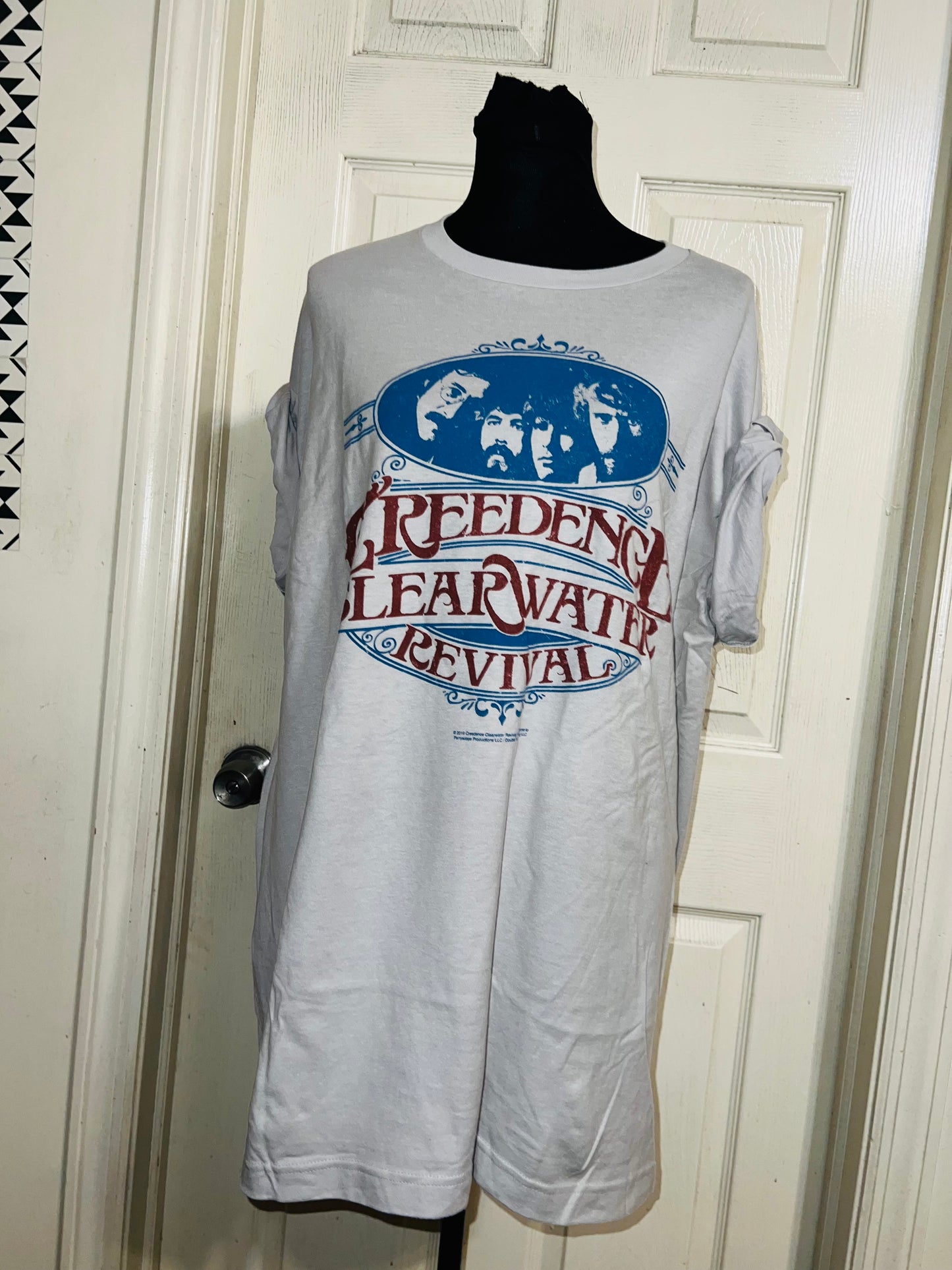 Creedence Clearwater Revival Oversized Distressed Tee