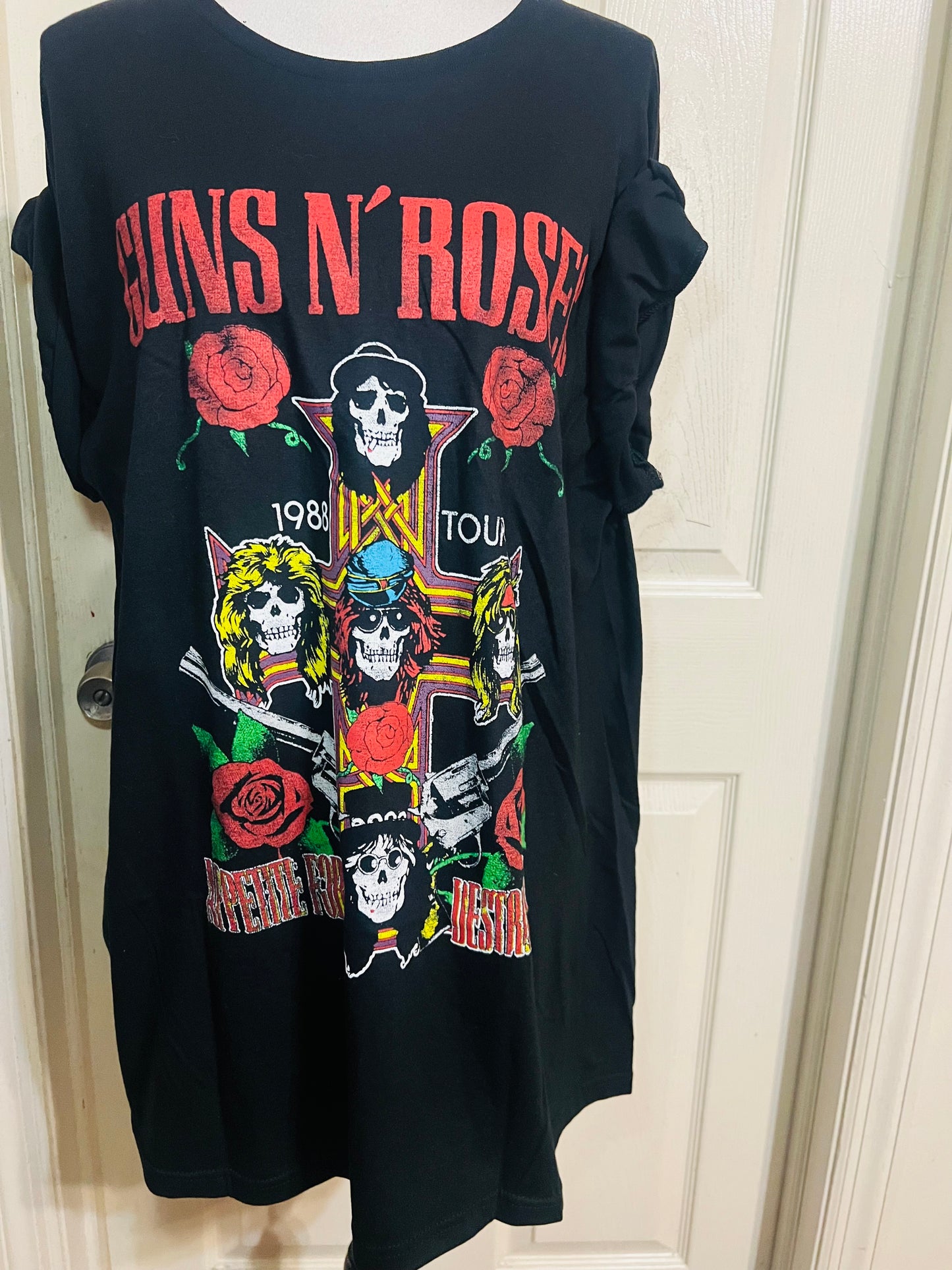 Guns N’ Roses Oversized Distressed Tee