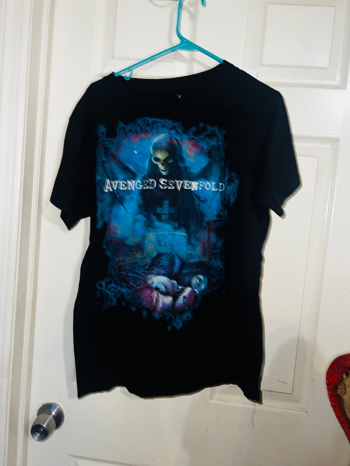 Avenged Sevenfold Oversized Distressed Vintage Tee