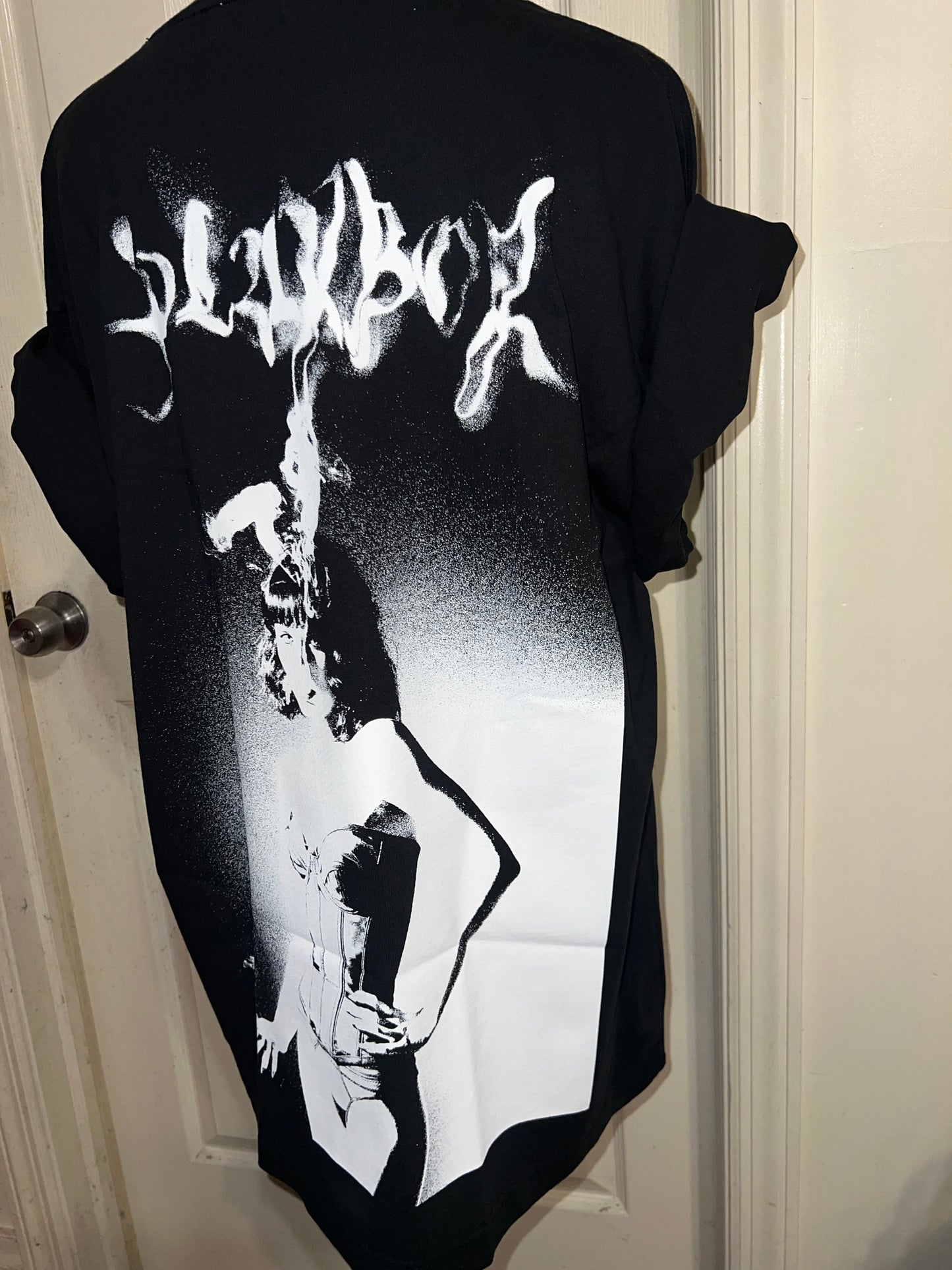 Playboy Double Sided Oversized Distressed T-Shirt