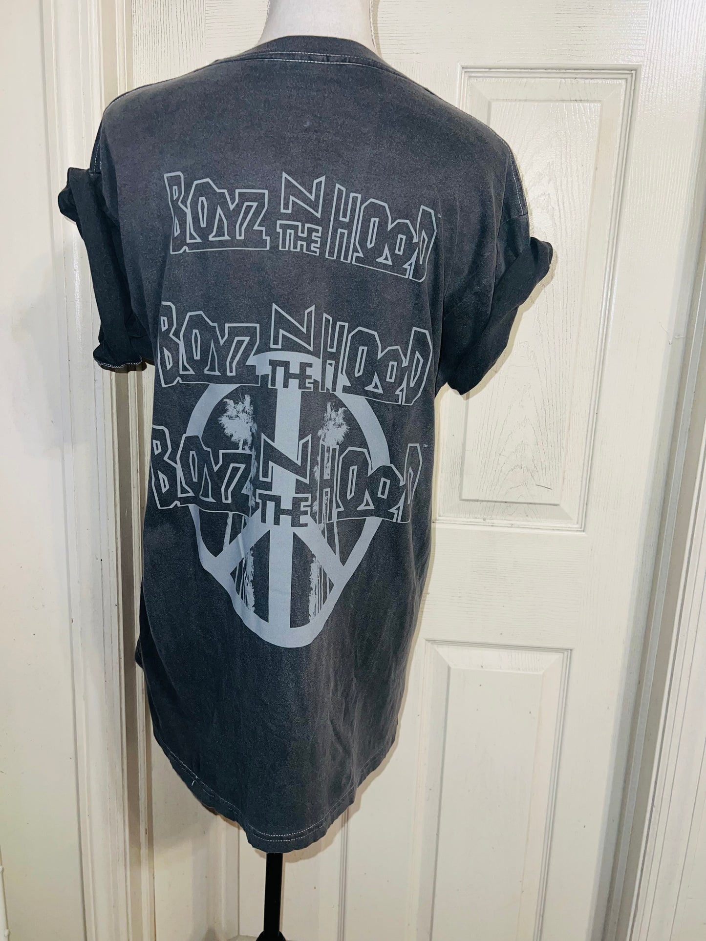 Boyz in The Hood Double Sided Oversized Distressed Tee