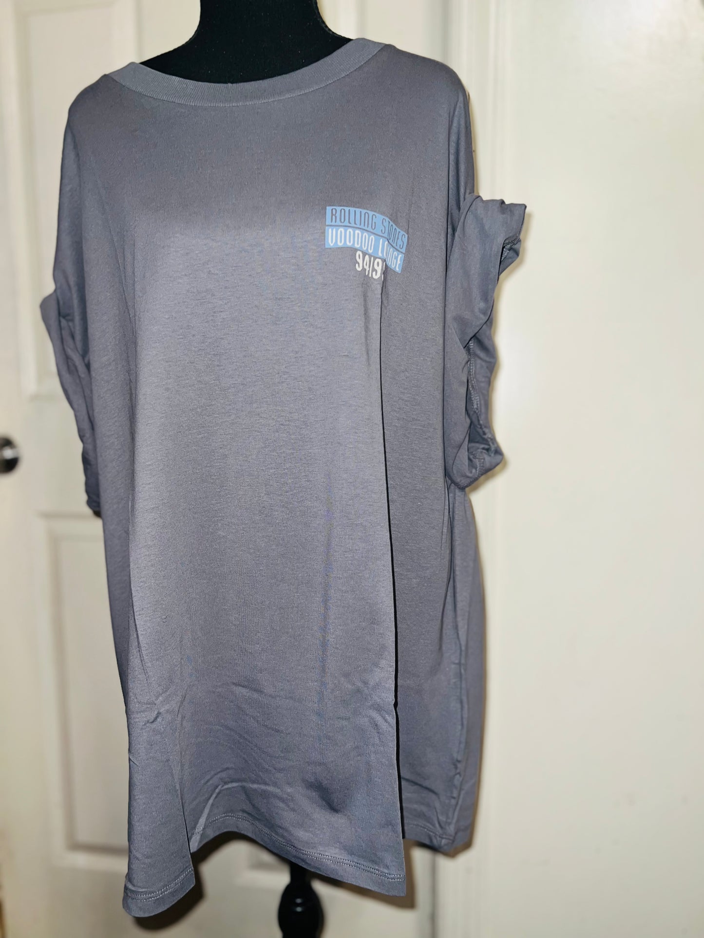 The Rolling Stones Double Sided Voodoo Distressed Tee