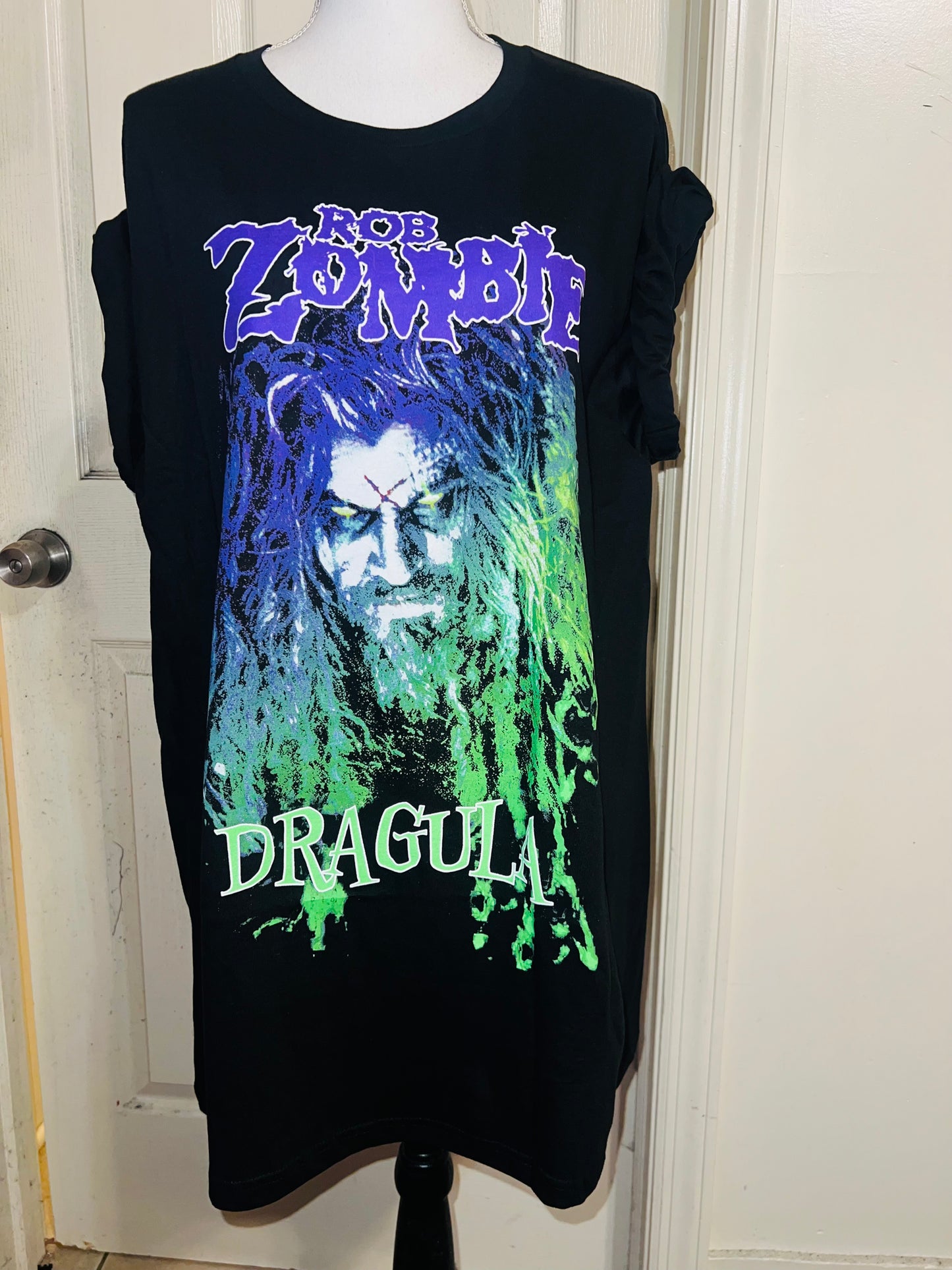 Rob Zombie Oversized Distressed Tee