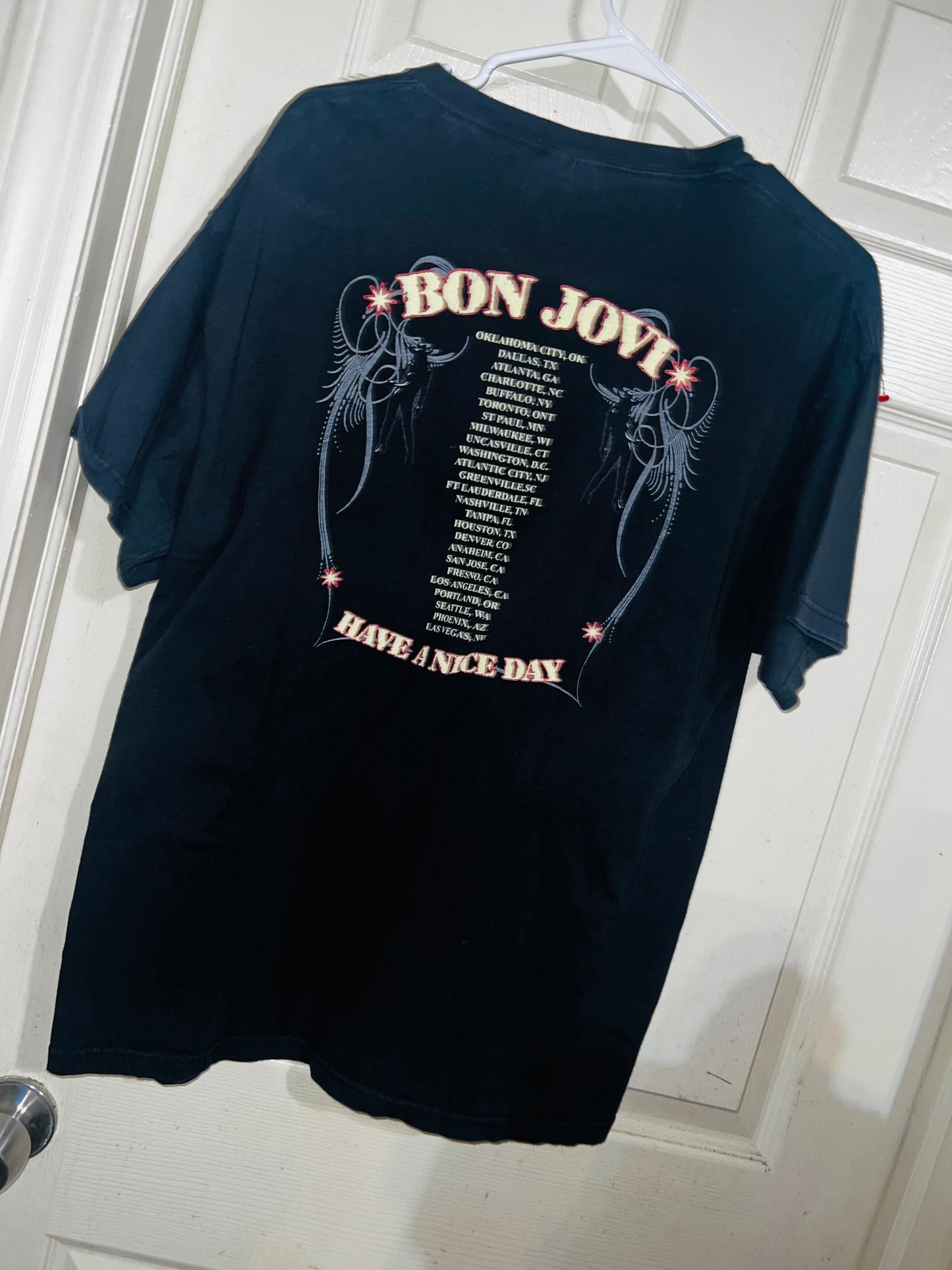 Bon Jovi Vintage Double Sided Tour Tee