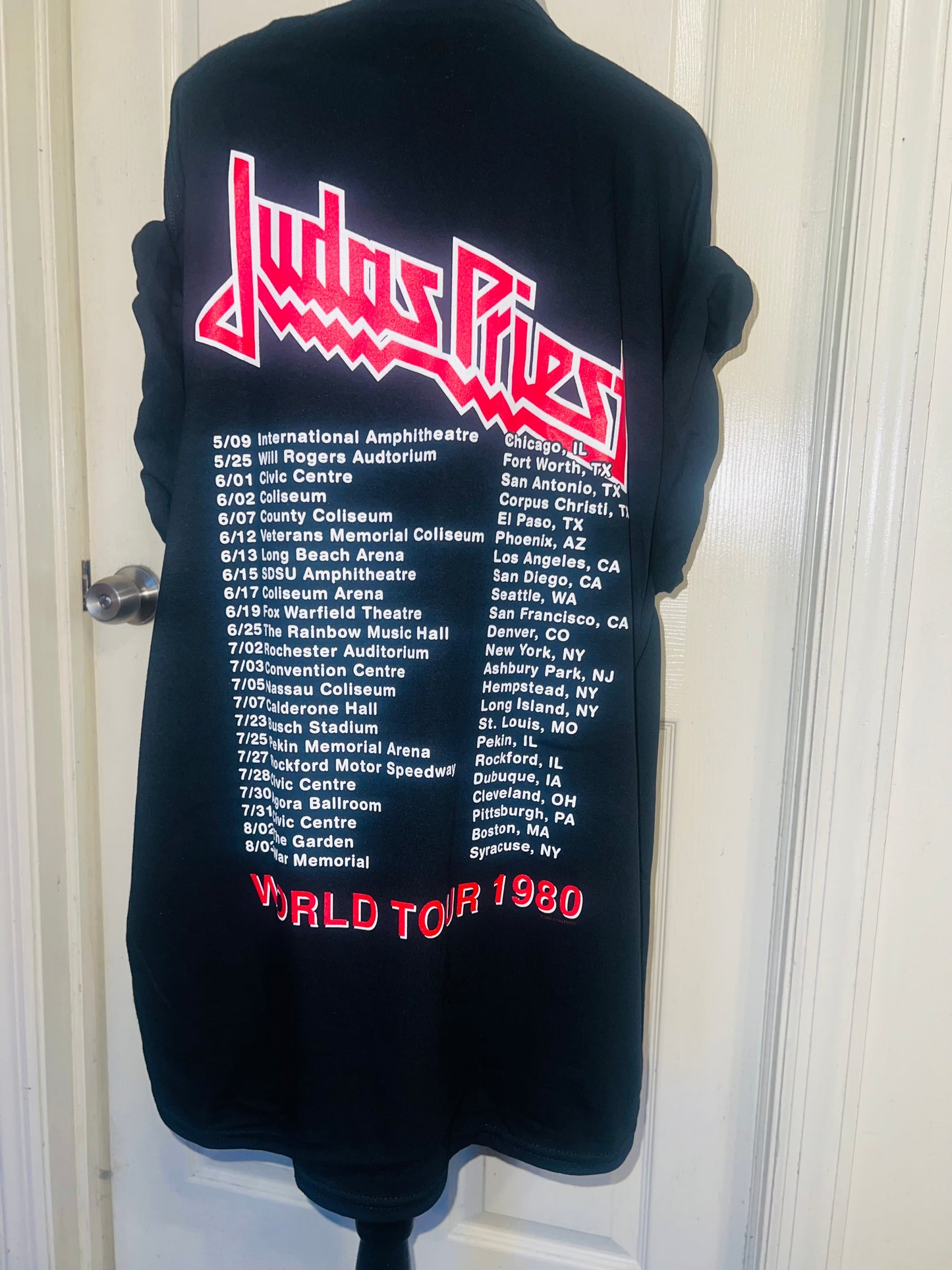Judas Priest Double Sided Oversized Tee