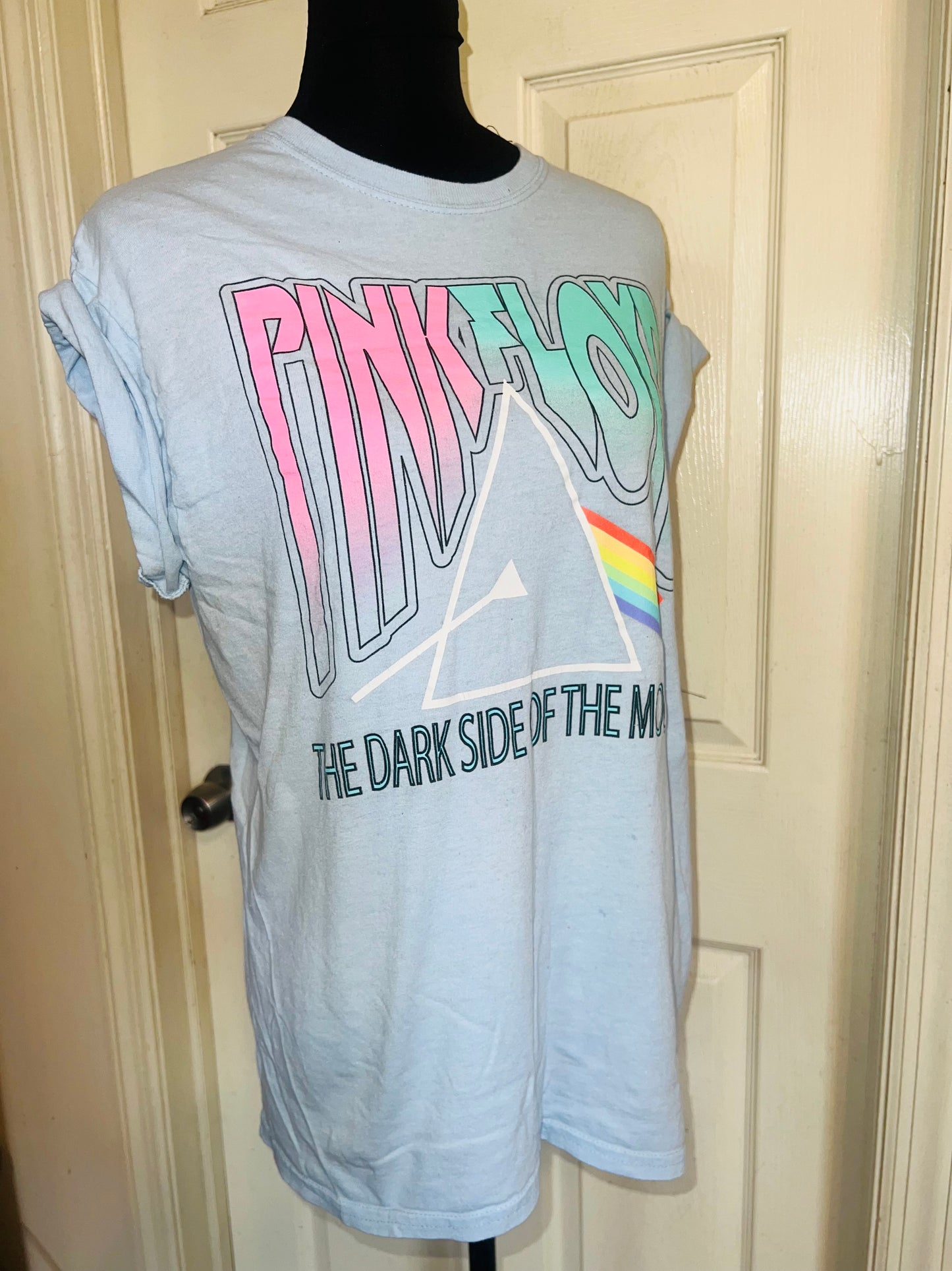 Pink Floyd Oversized Distressed Tee