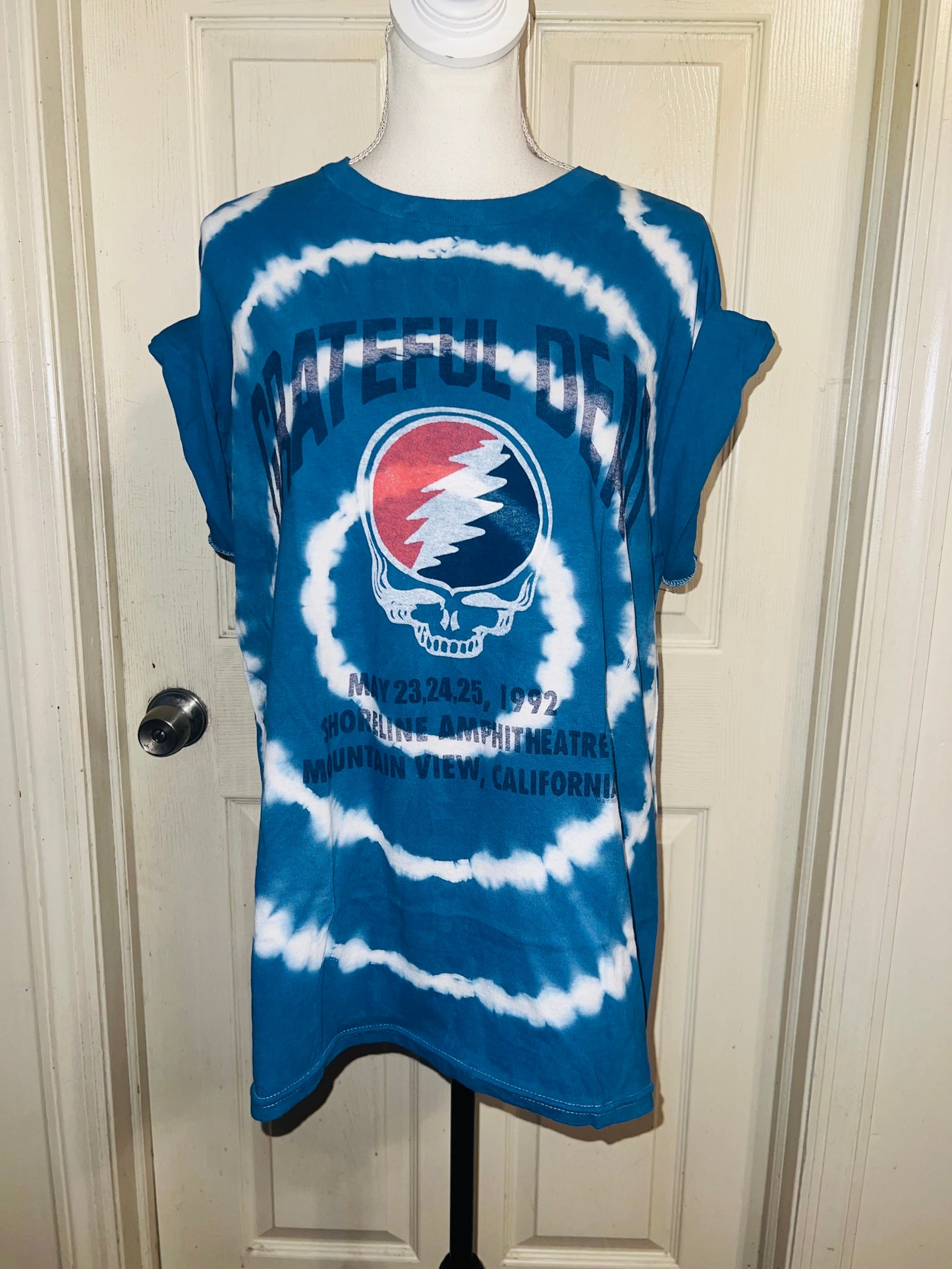 Grateful Dead Oversized Distressed Tee