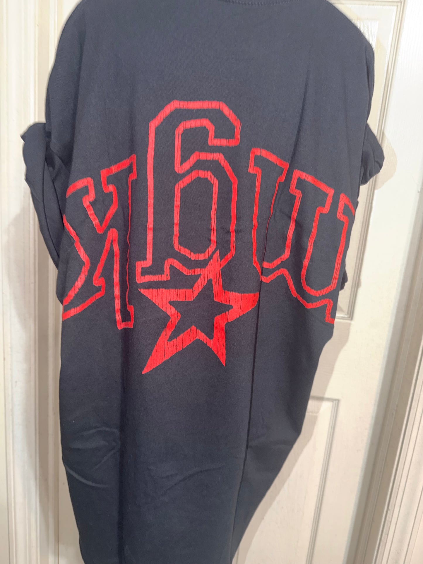 Machine Gun Kelly Double Sided Oversized Distressed Tee