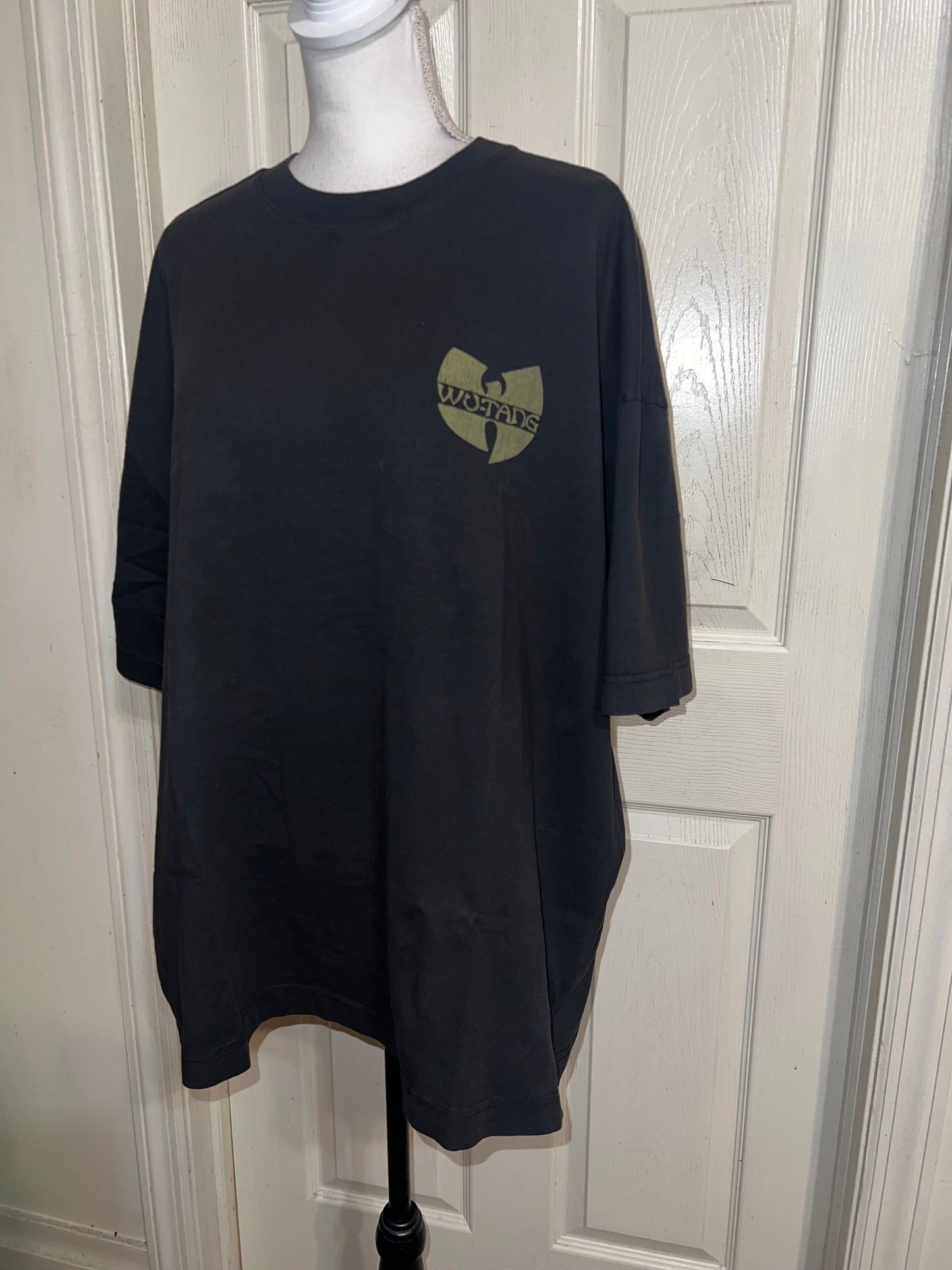 Wu-Tang Clan Double Sided Oversized Distressed Tee