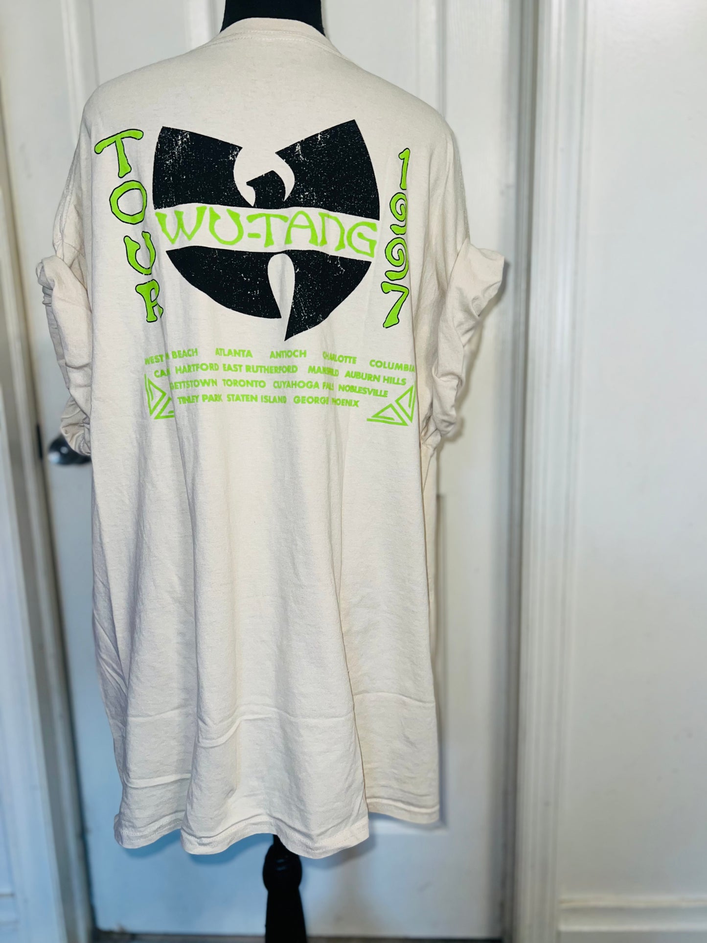 Wu-Tang Clan Double Sided Distressed Tee