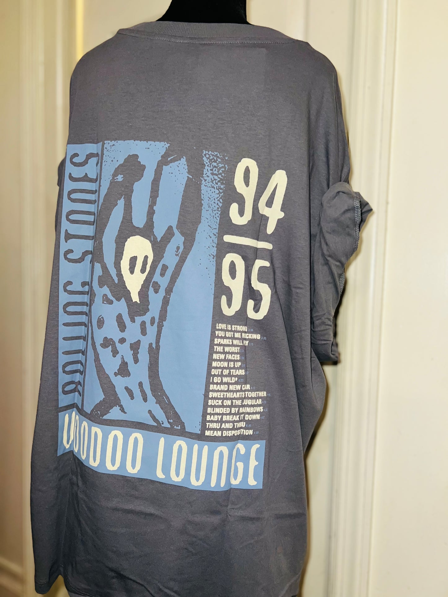 The Rolling Stones Double Sided Voodoo Distressed Tee